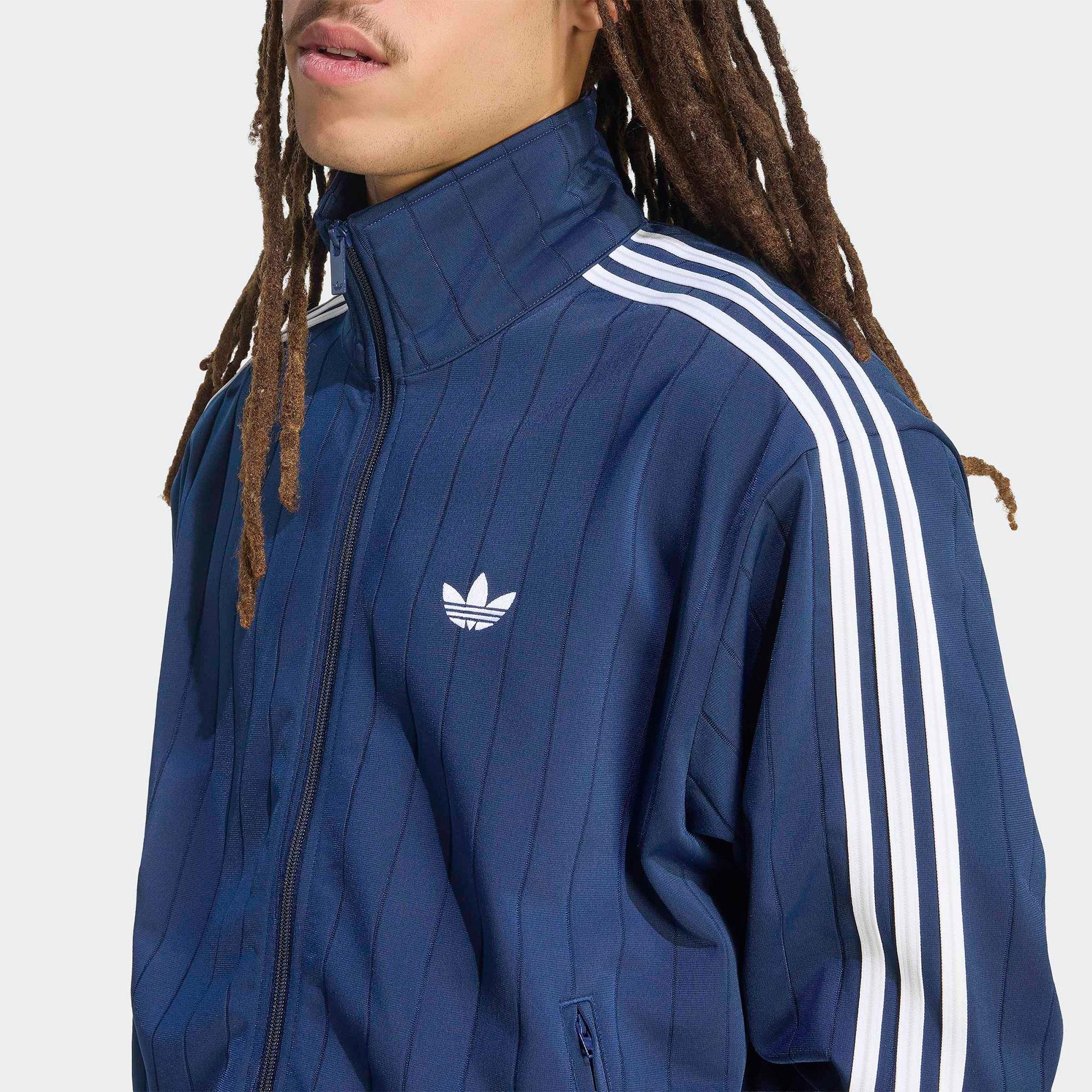 adidas Firebird Erkek Mavi Sweatshirt