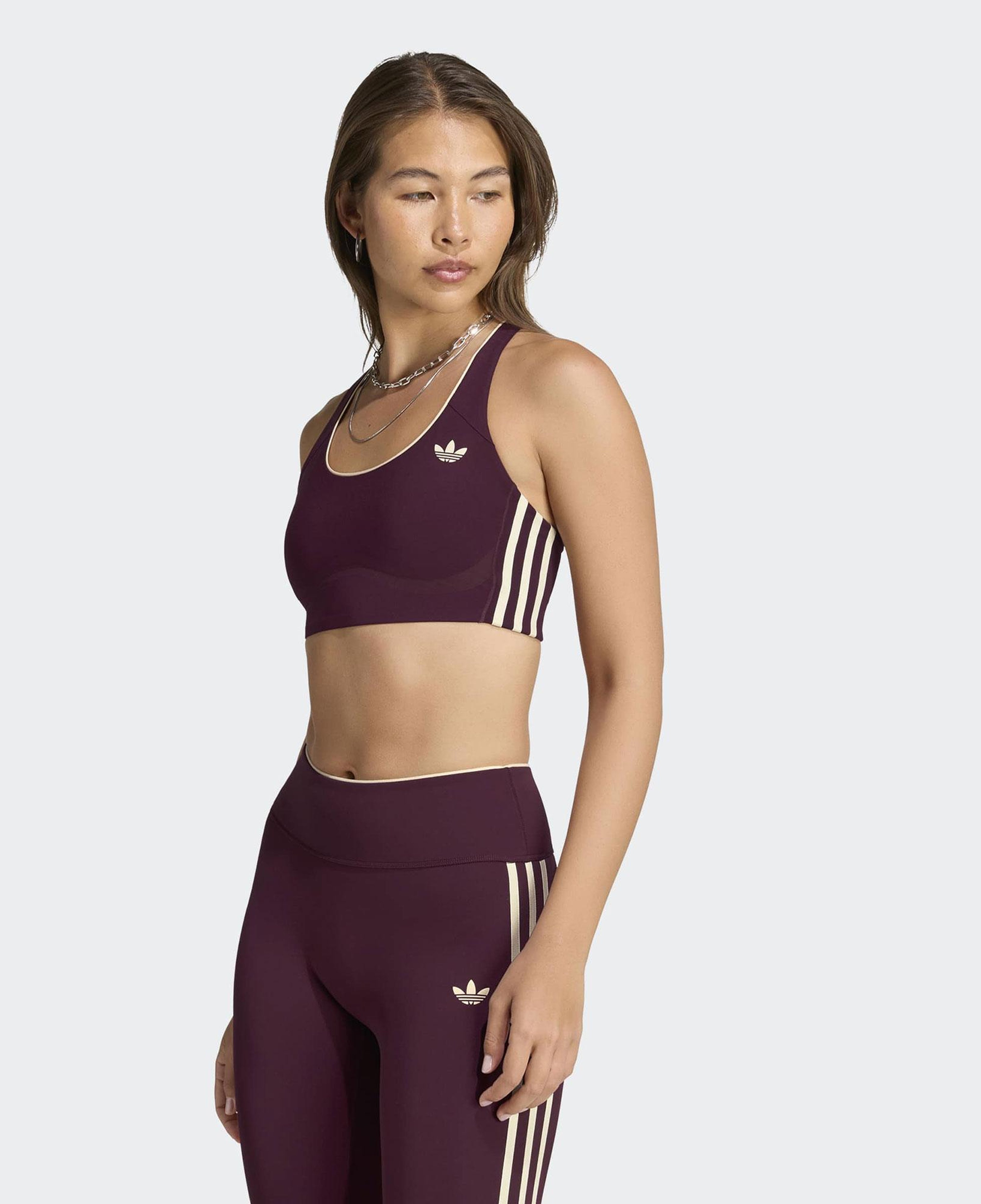 adidas Originals Sport Kadın Bordo Spor Sütyeni