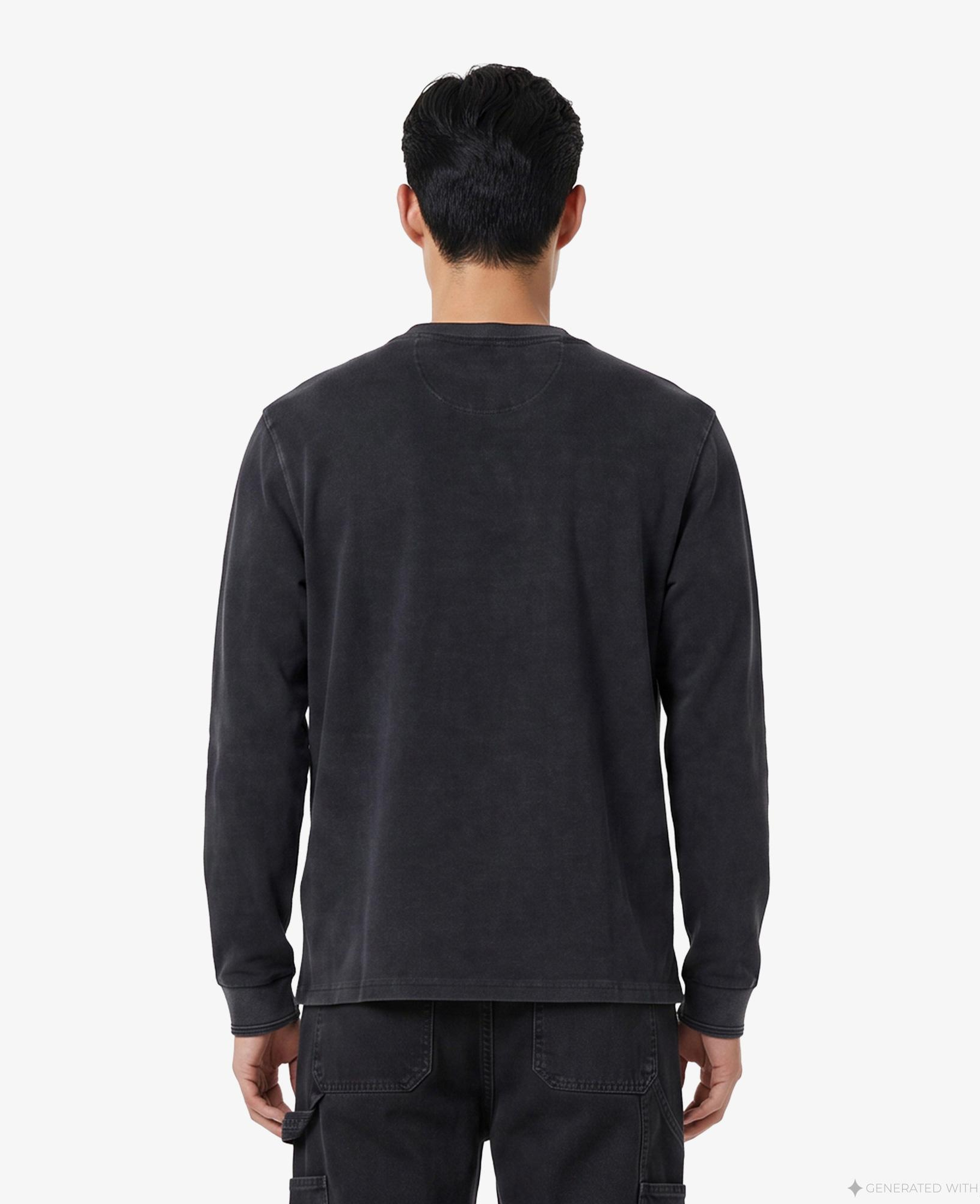 UNITED4 Regular Fit Erkek Siyah T-Shirt