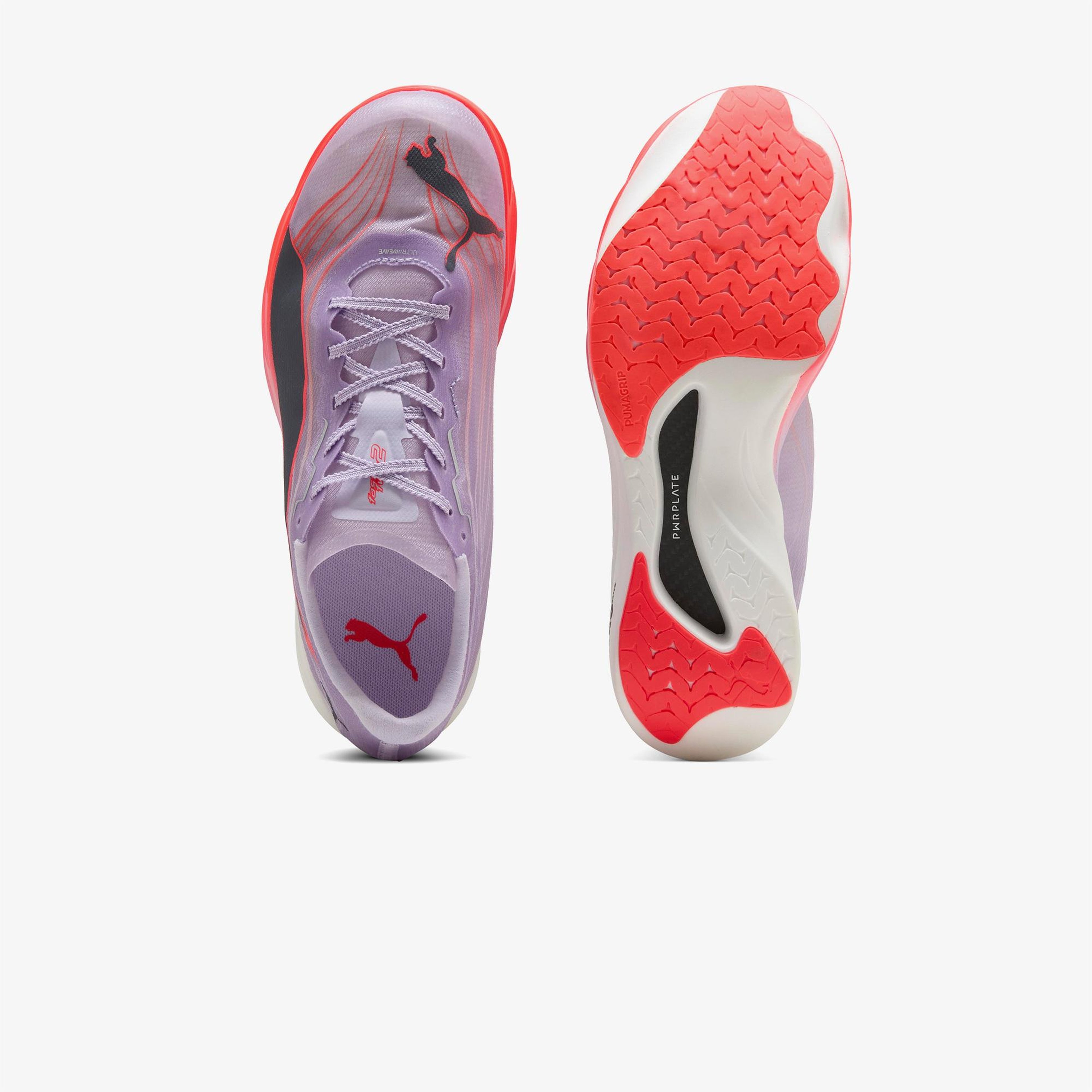 Puma Fast-Fwd Nitro Elite 2 Kadın Mor Koşu Ayakkabısı