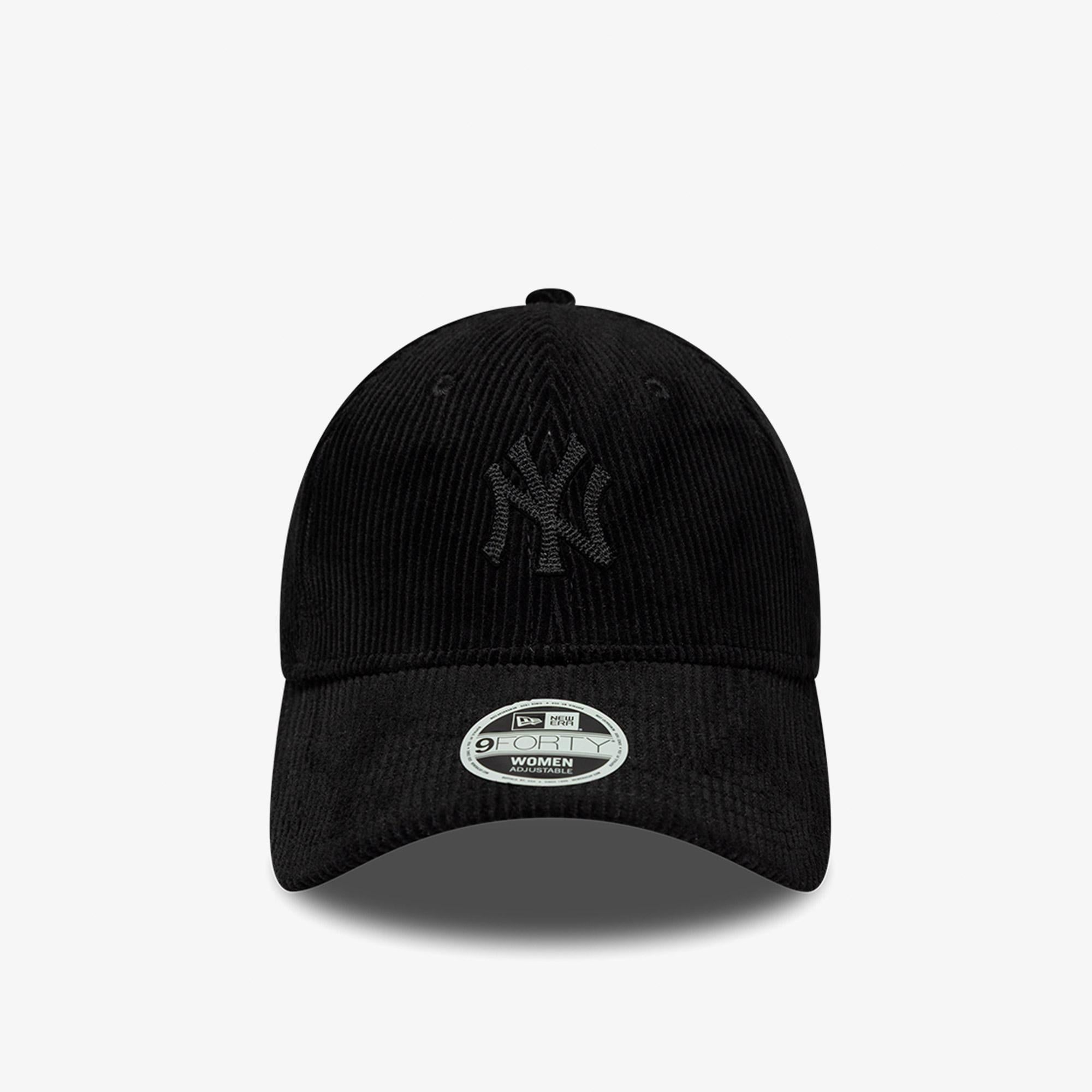New Era Cord 9Forty Neyyan  Blk Kadın Siyah Şapka