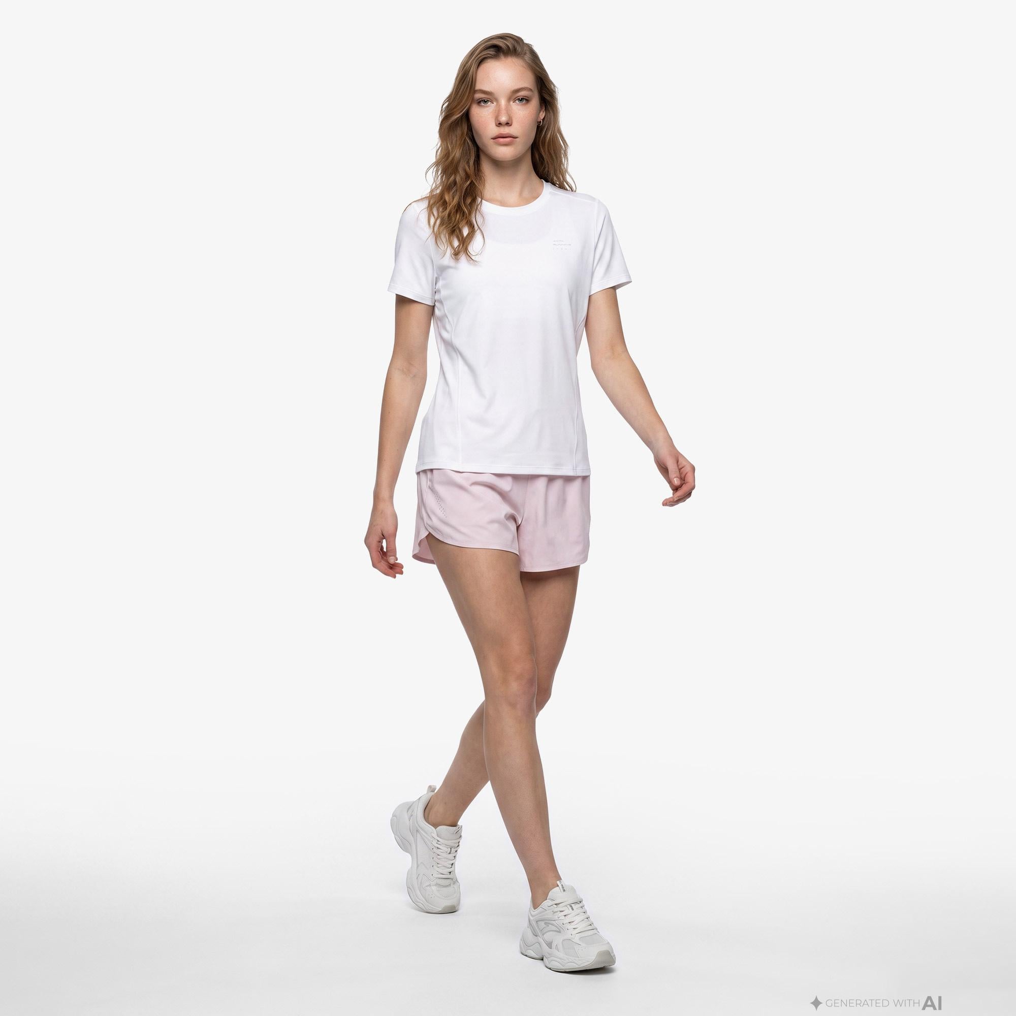 Anta Advanced Running Kadın Beyaz T-Shirt