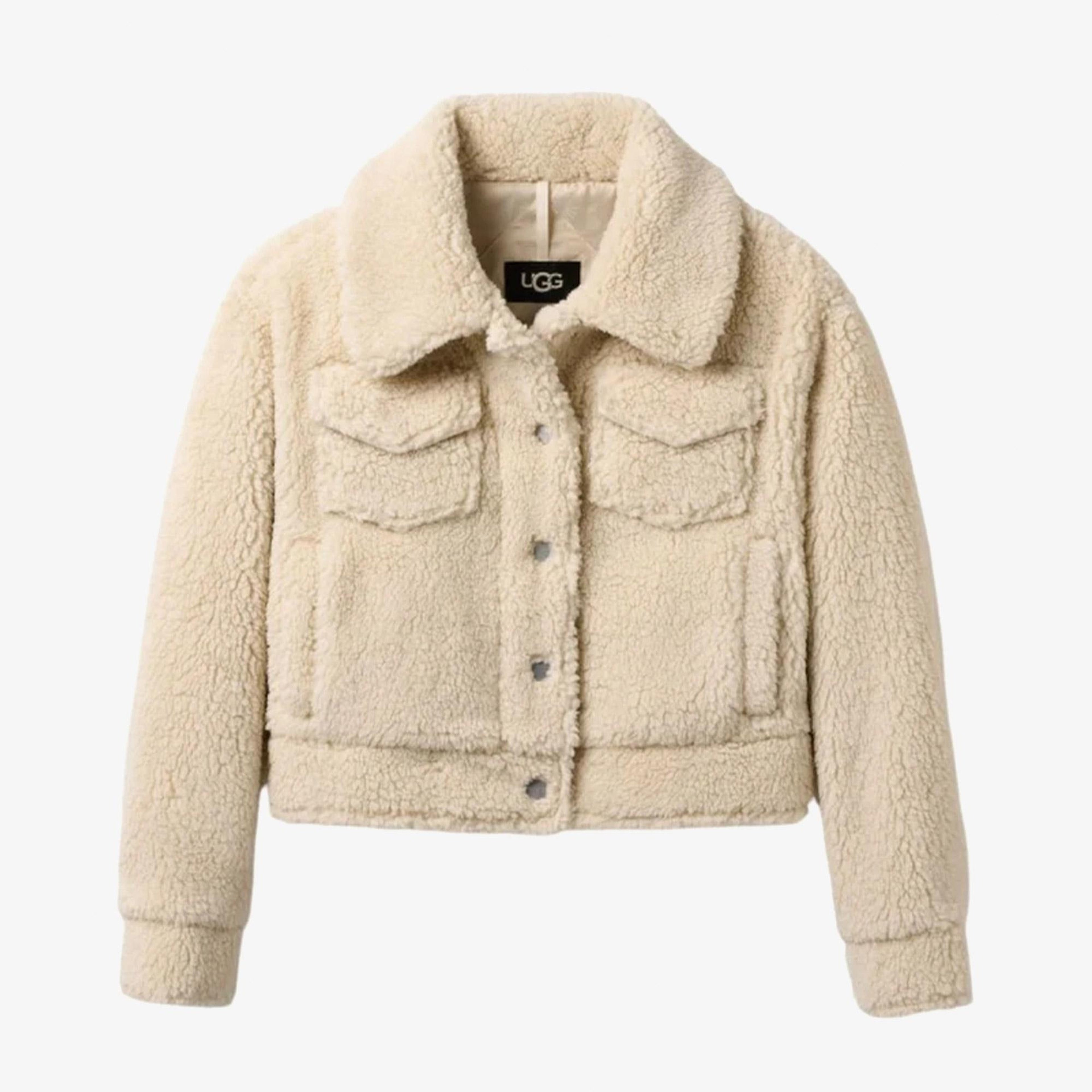 UGG Frankie Short Trucker Kadın Bej Mont