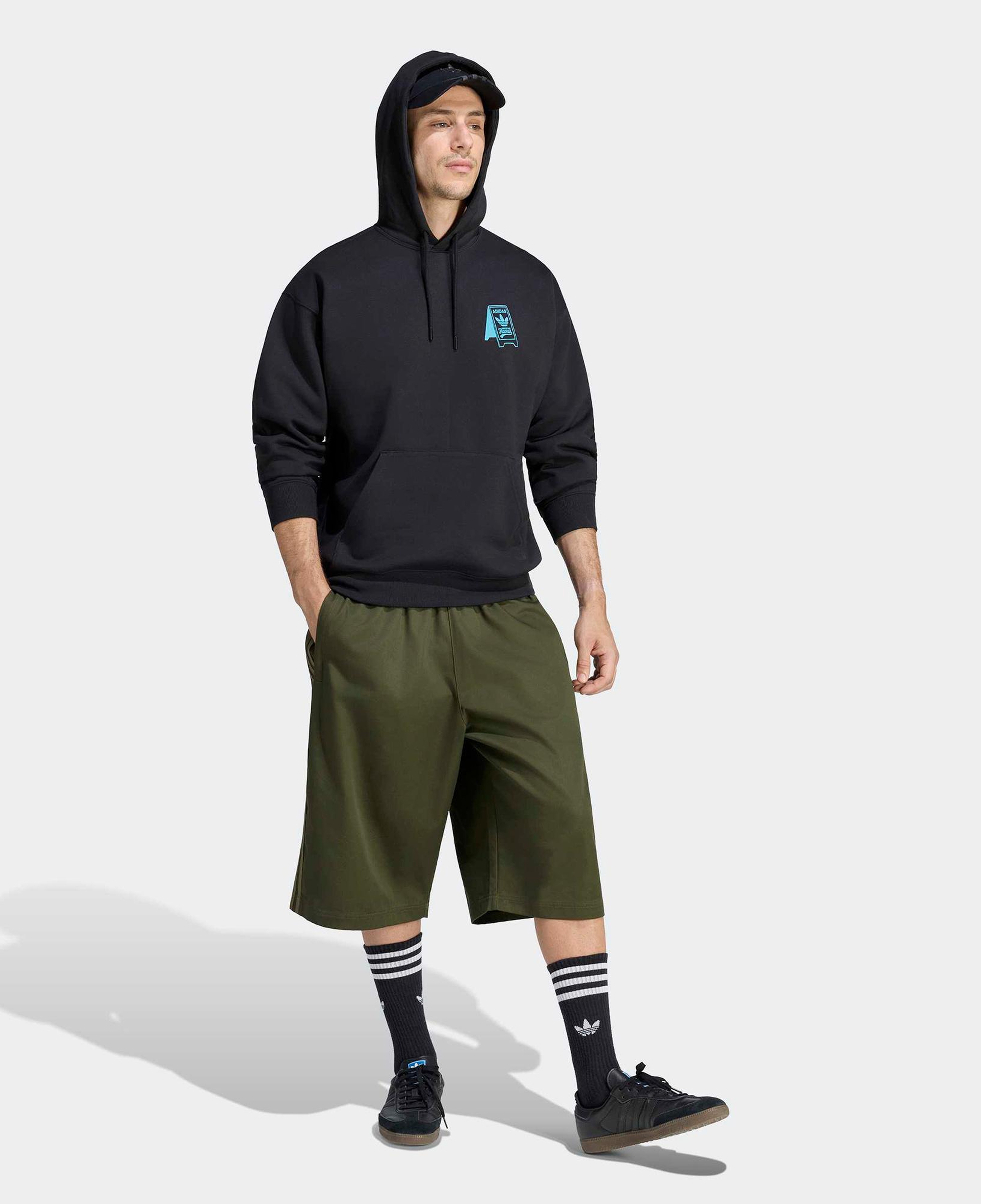 adidas Food Cart Hd Erkek Siyah Sweatshirt