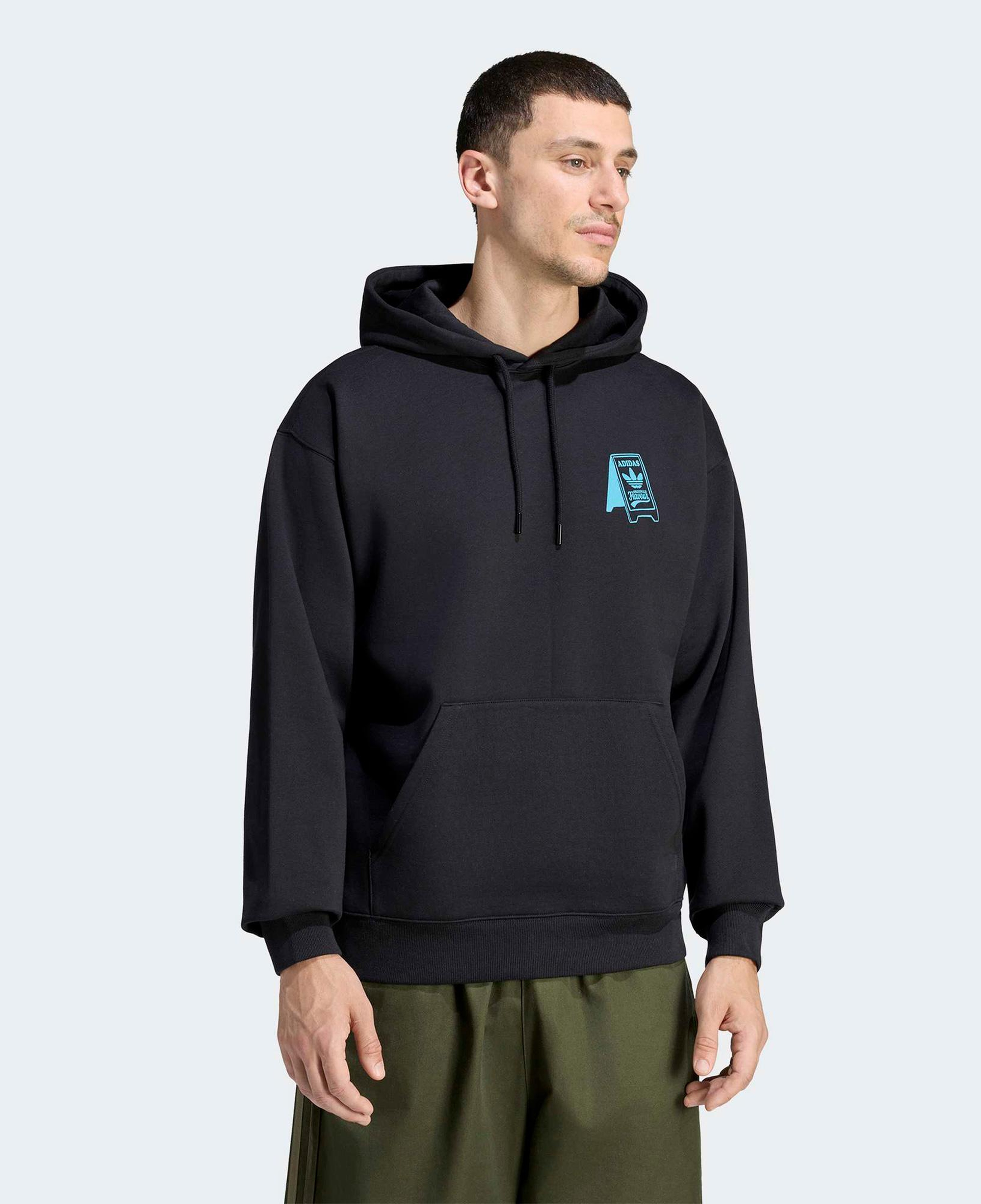 adidas Food Cart Hd Erkek Siyah Sweatshirt