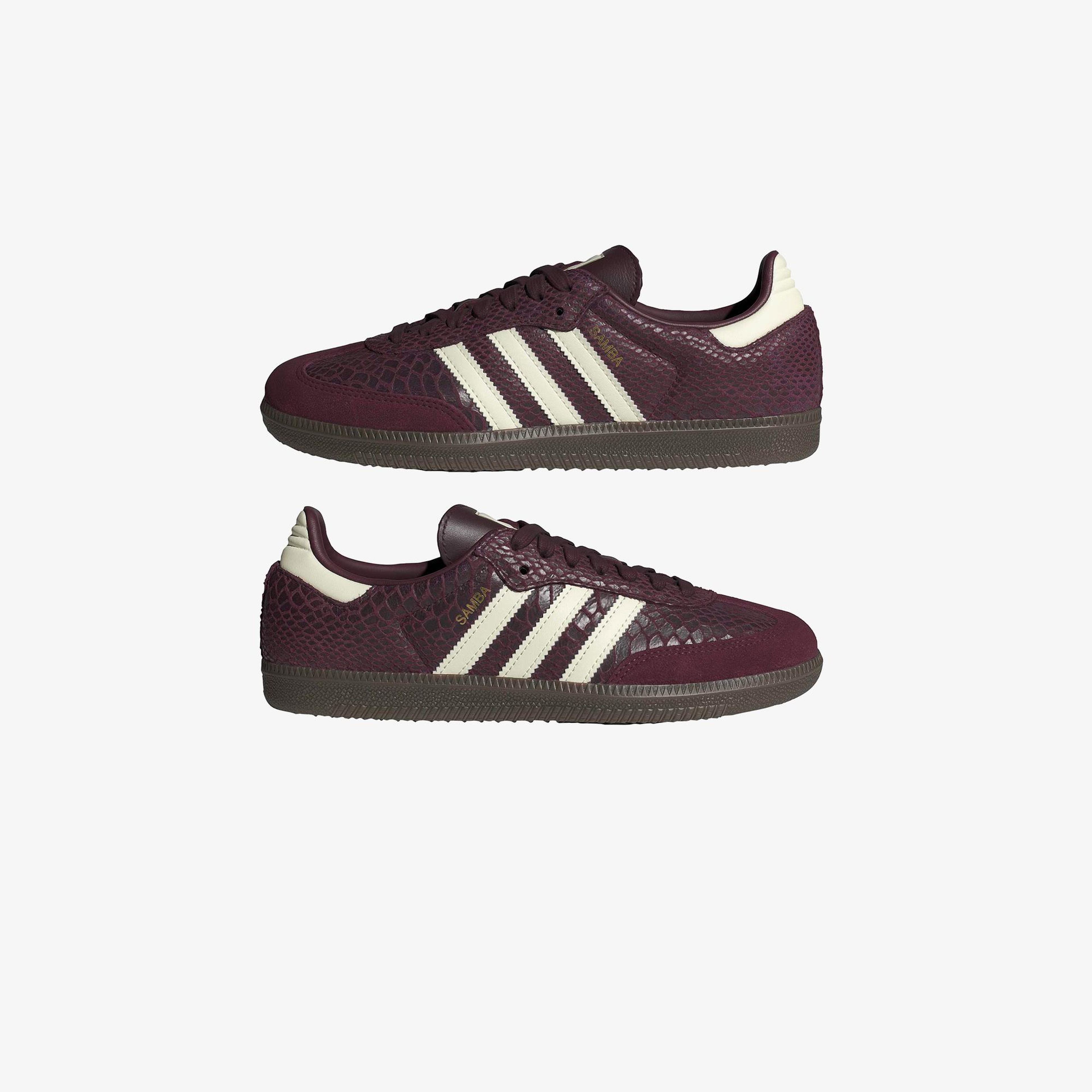 adidas Samba Og Kadın Bordo Spor Ayakkabı