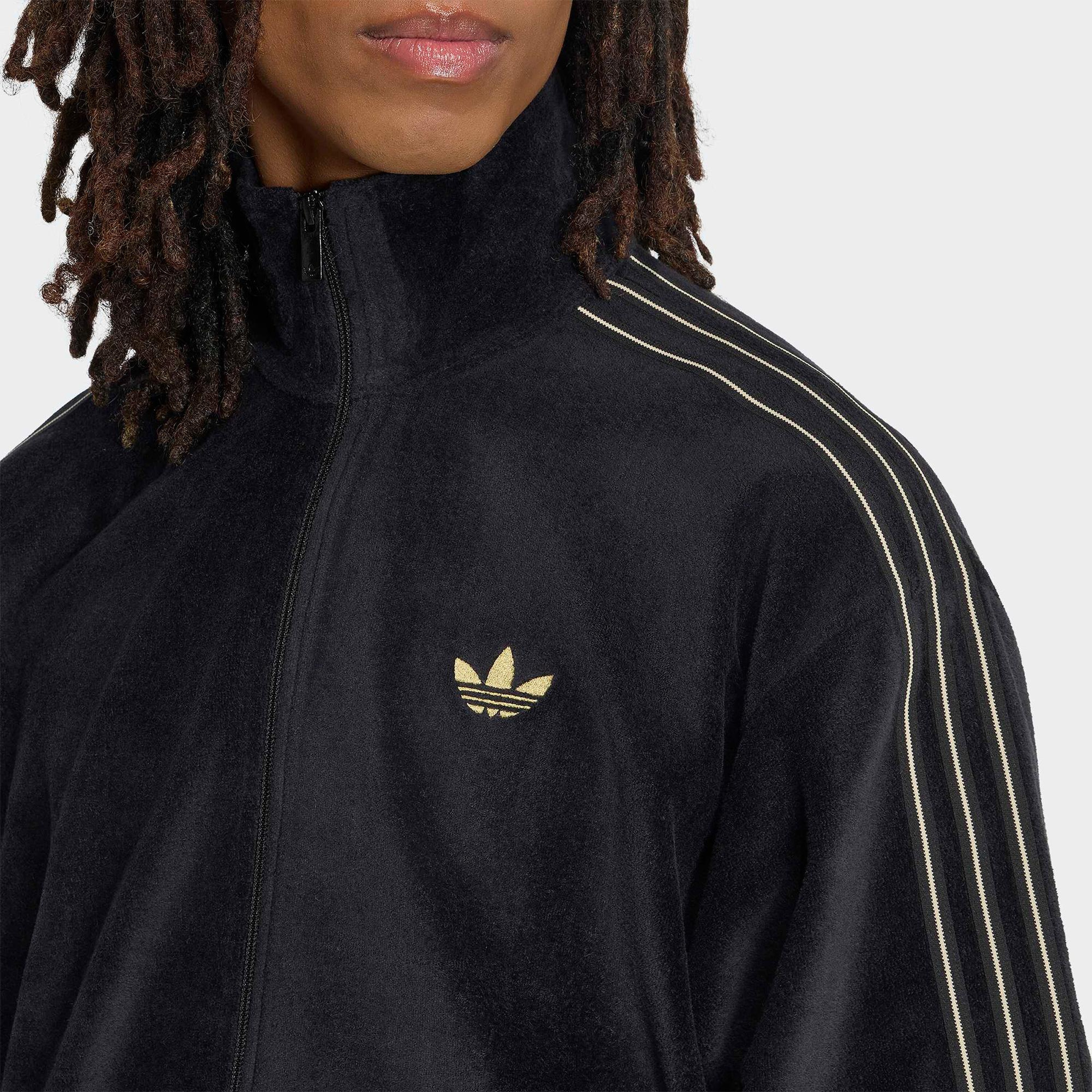 adidas Firebird Vel Erkek Siyah Ceket