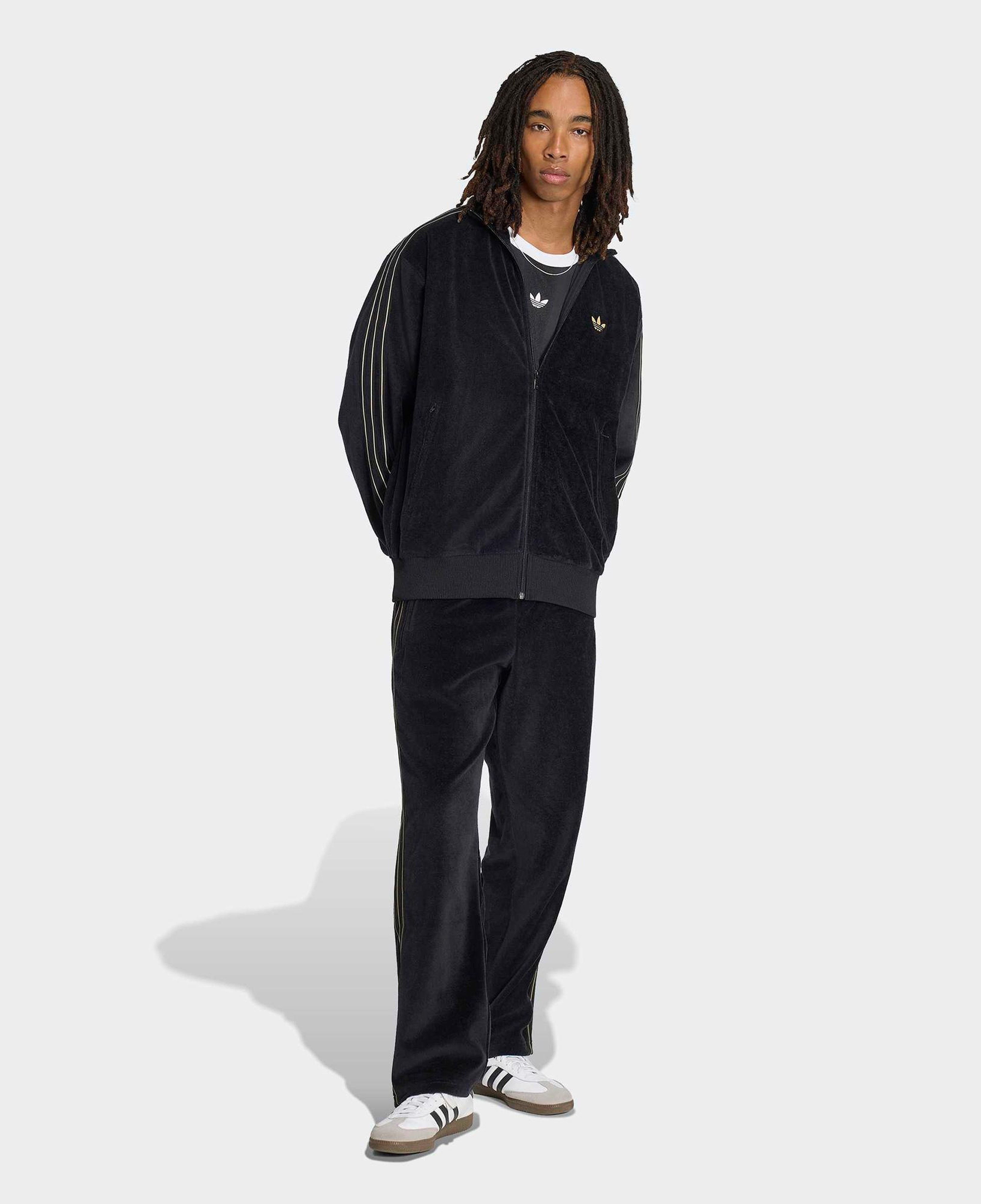 adidas Firebird Vel Erkek Siyah Ceket