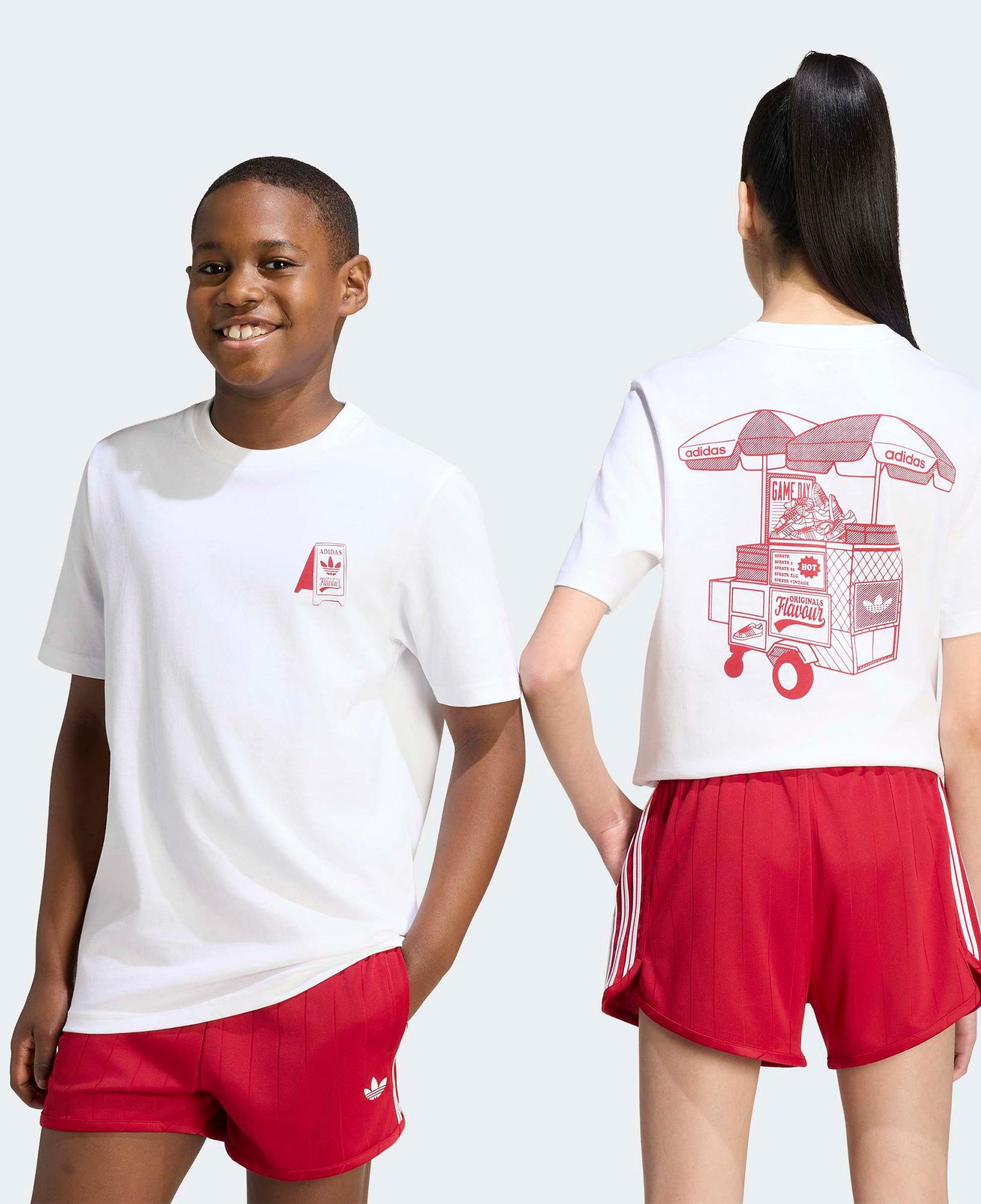 adidas Loose Çocuk Beyaz T-Shirt
