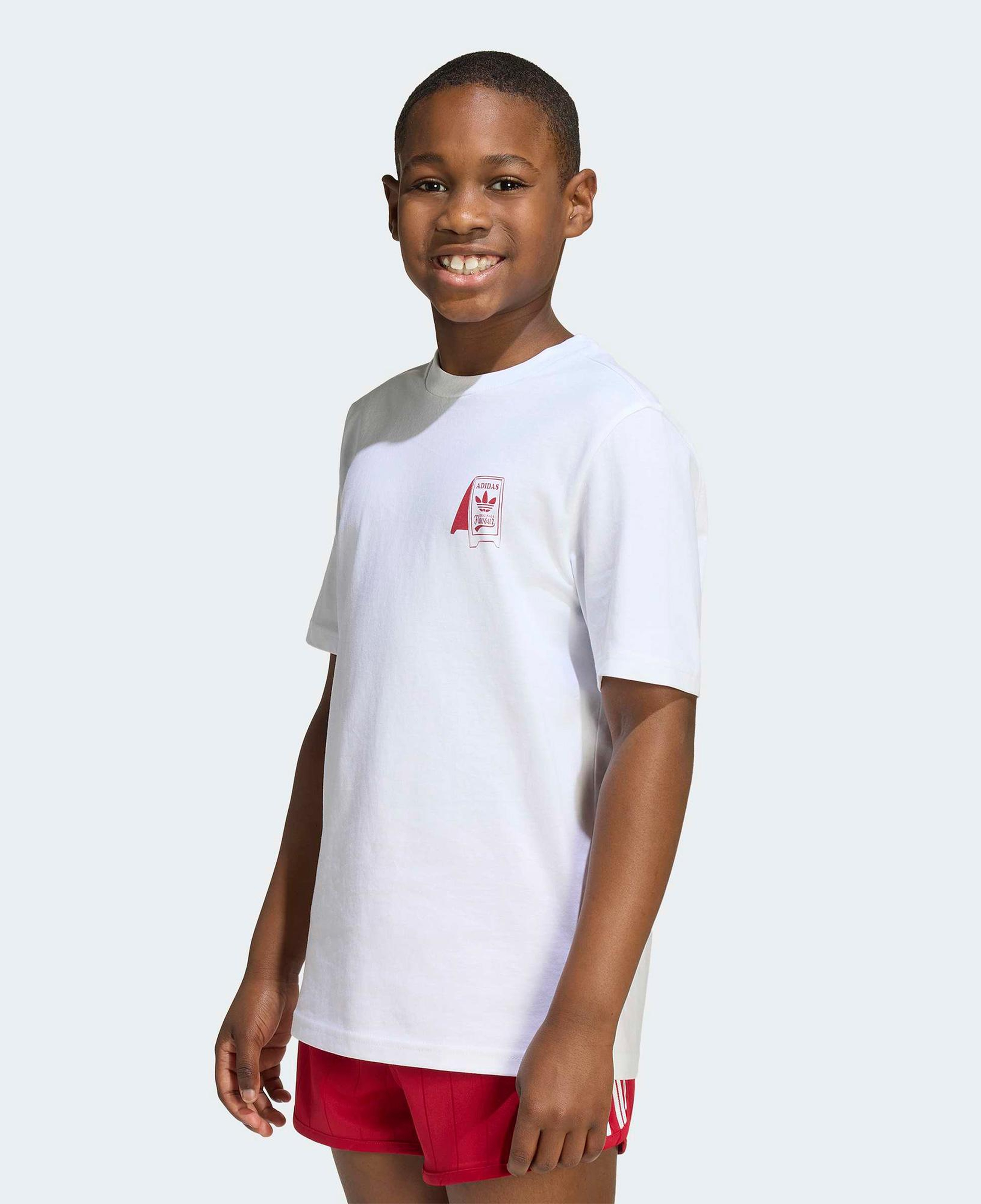 adidas Loose Çocuk Beyaz T-Shirt