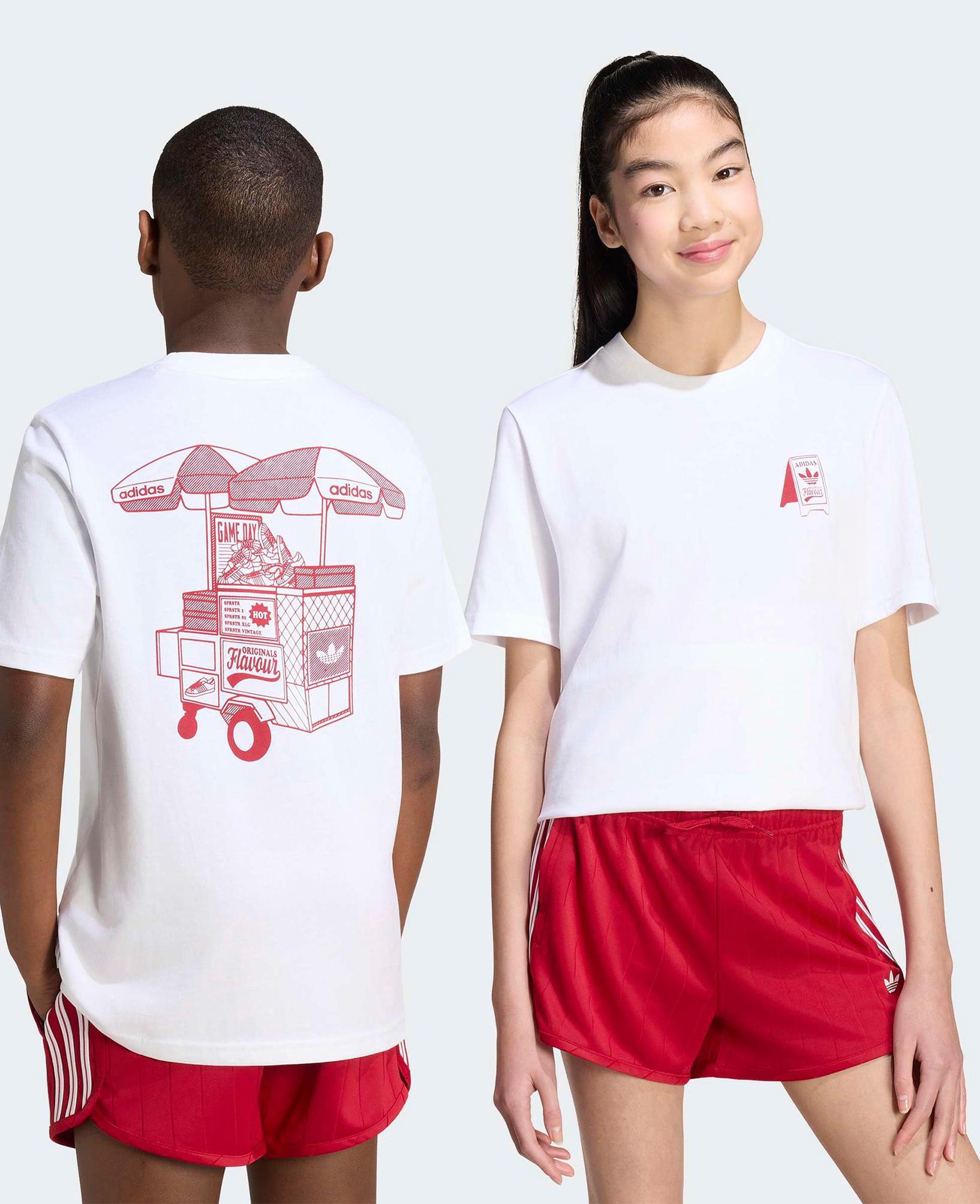 adidas Loose Çocuk Beyaz T-Shirt