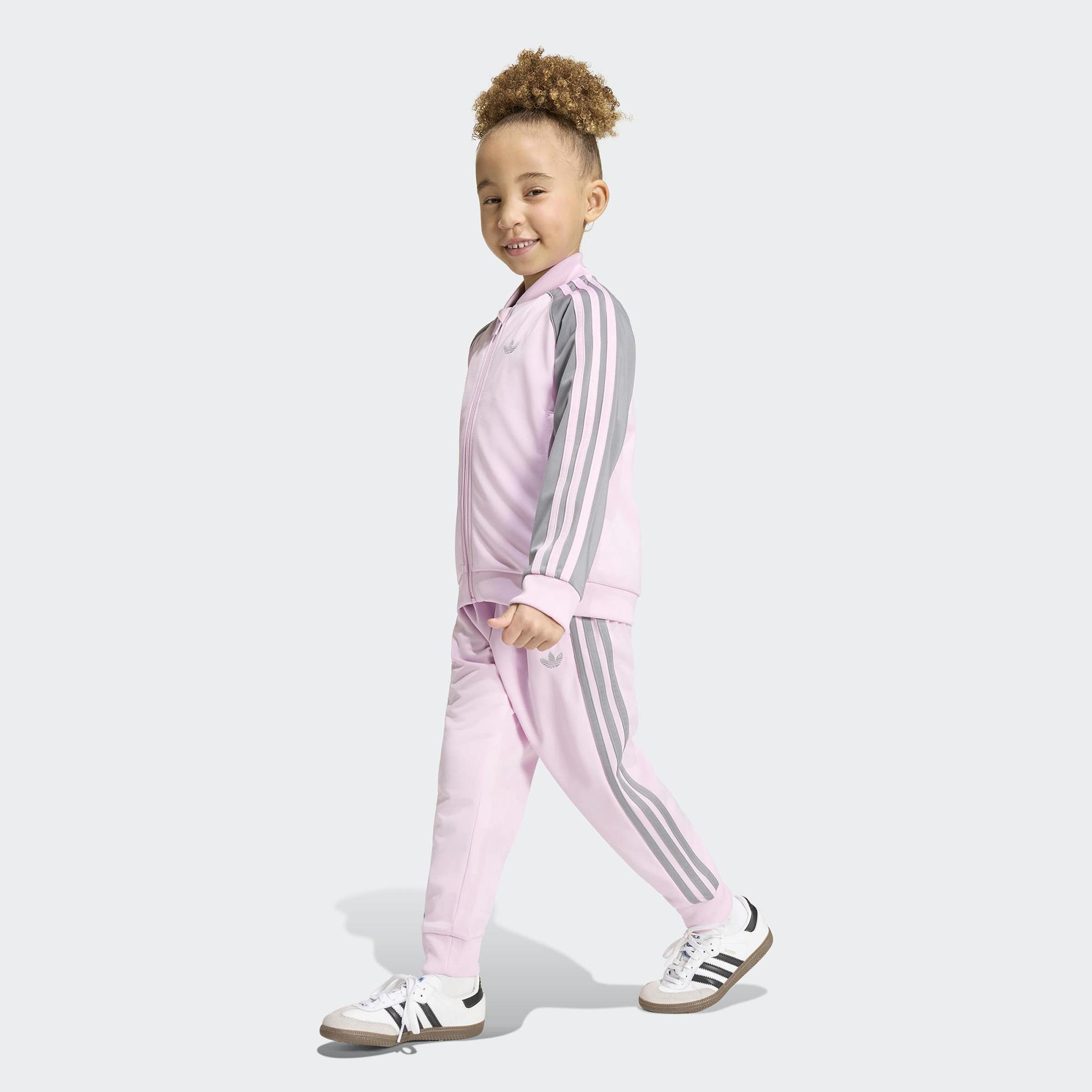 adidas Superstar Track Çocuk Siyah Eşofman Takımı