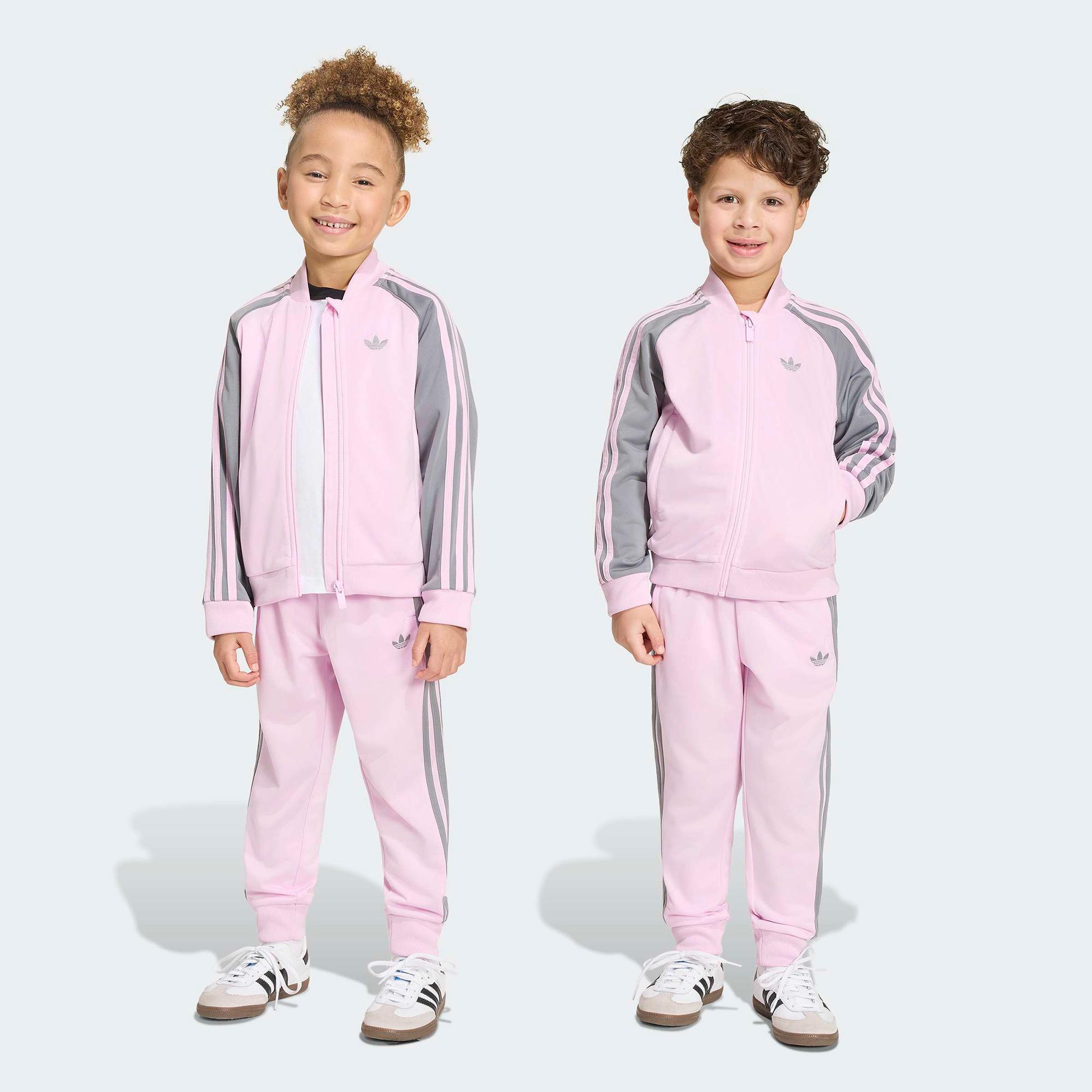 adidas Superstar Track Çocuk Siyah Eşofman Takımı