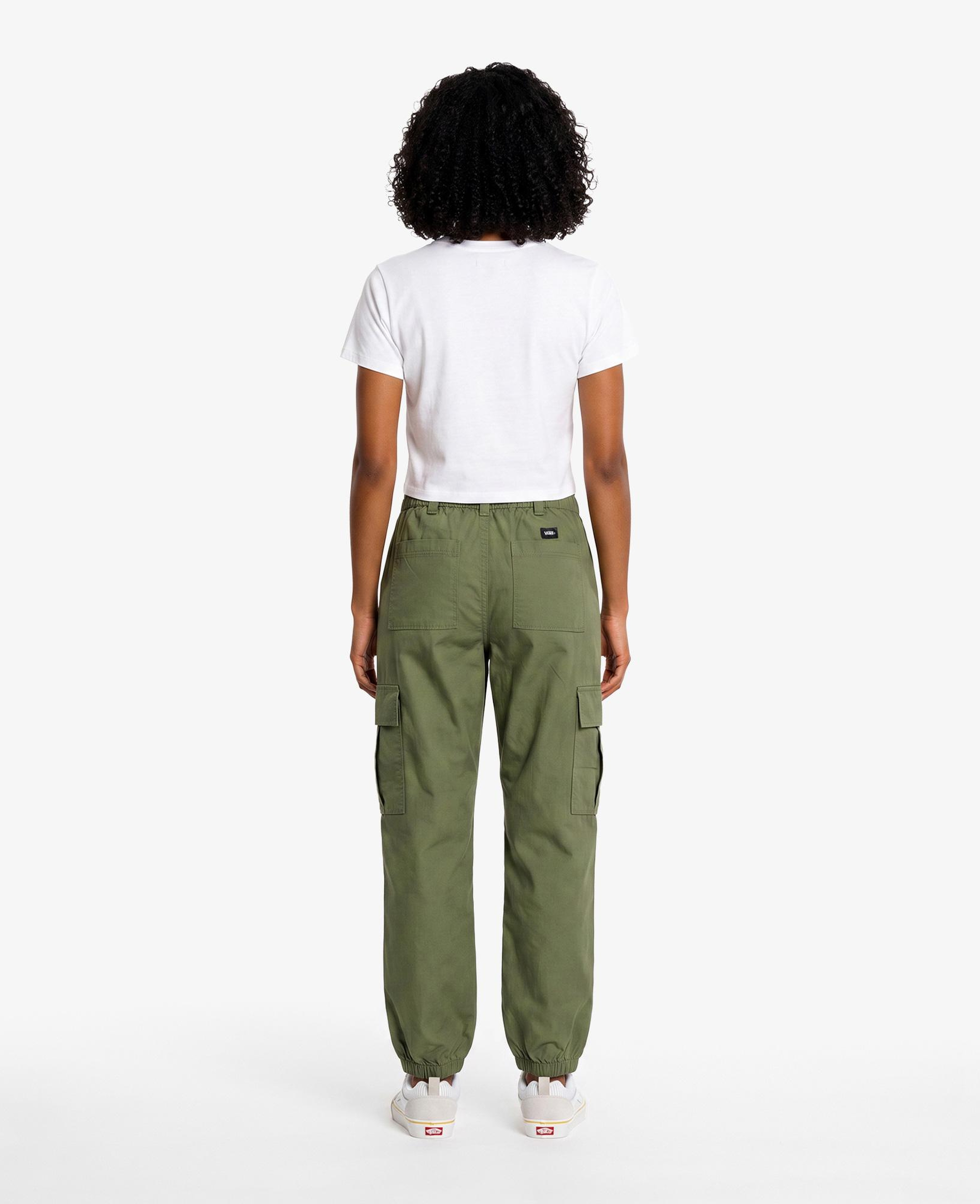 Vans Lightweight Cargo Kadın Yeşil Pantolon