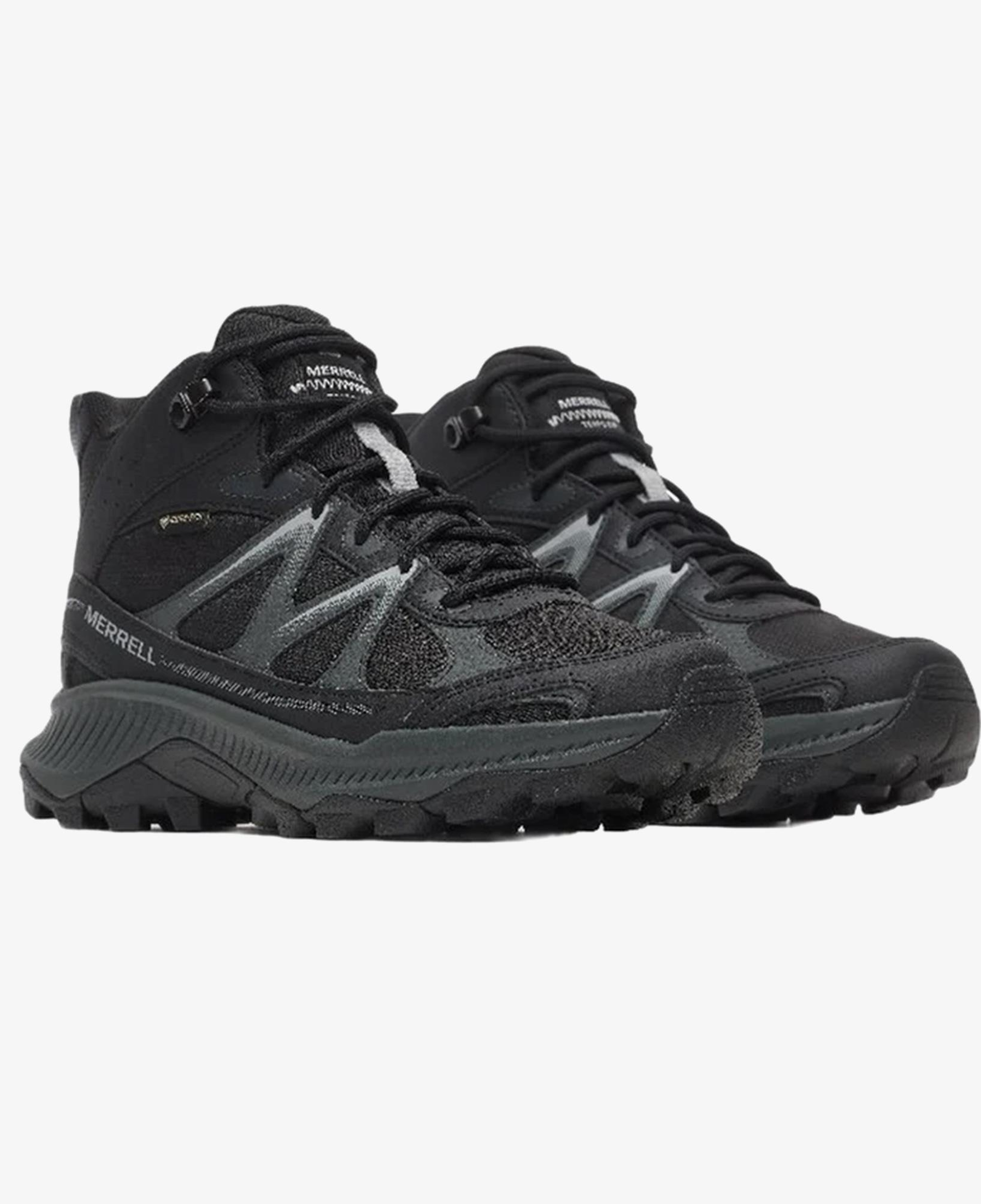 Merrell Tempo Exp Actıve Mıd Gore-Tex Kadın Siyah Outdoor Ayakkabı