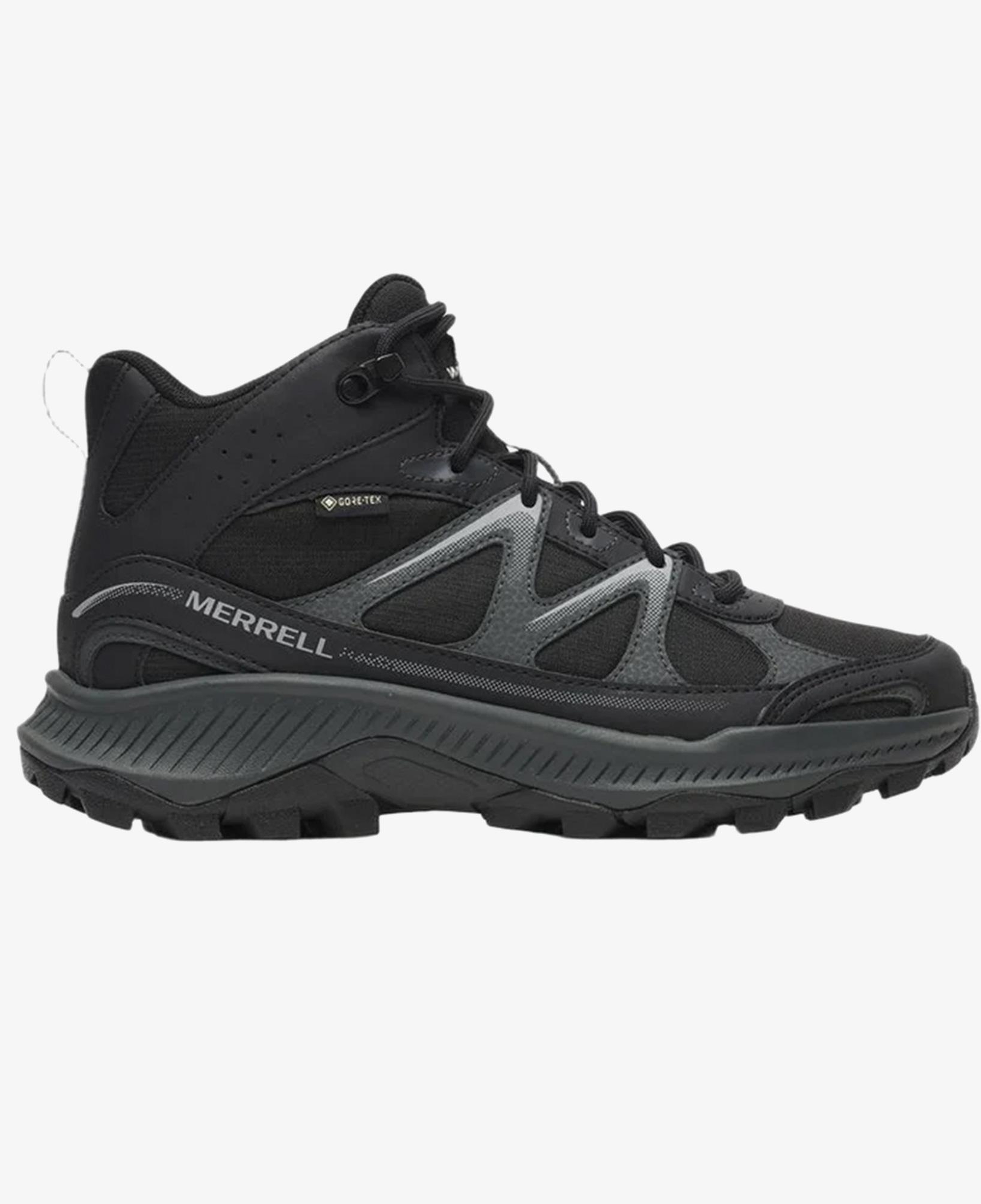 Merrell Tempo Exp Actıve Mıd Gore-Tex Kadın Siyah Outdoor Ayakkabı