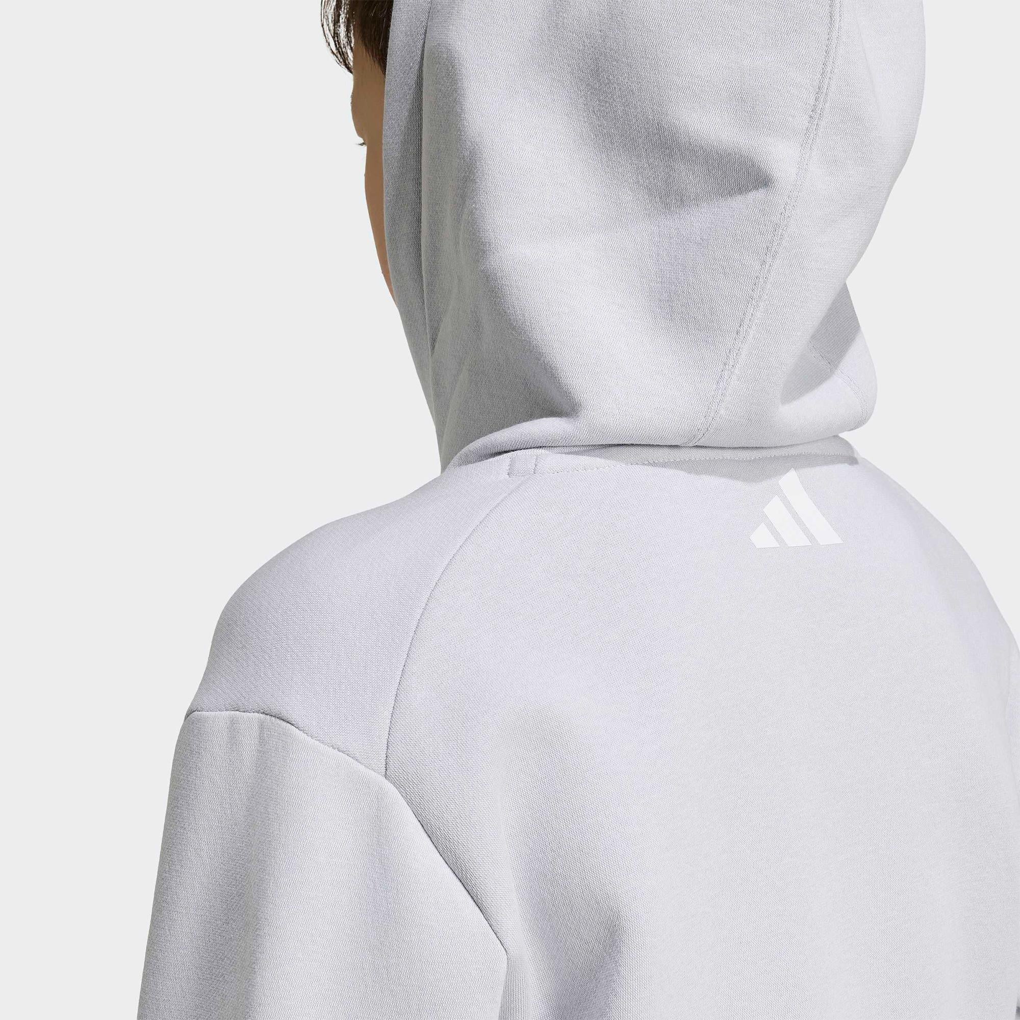 adidas K Minecraft Mt Çocuk Gri Sweatshirt