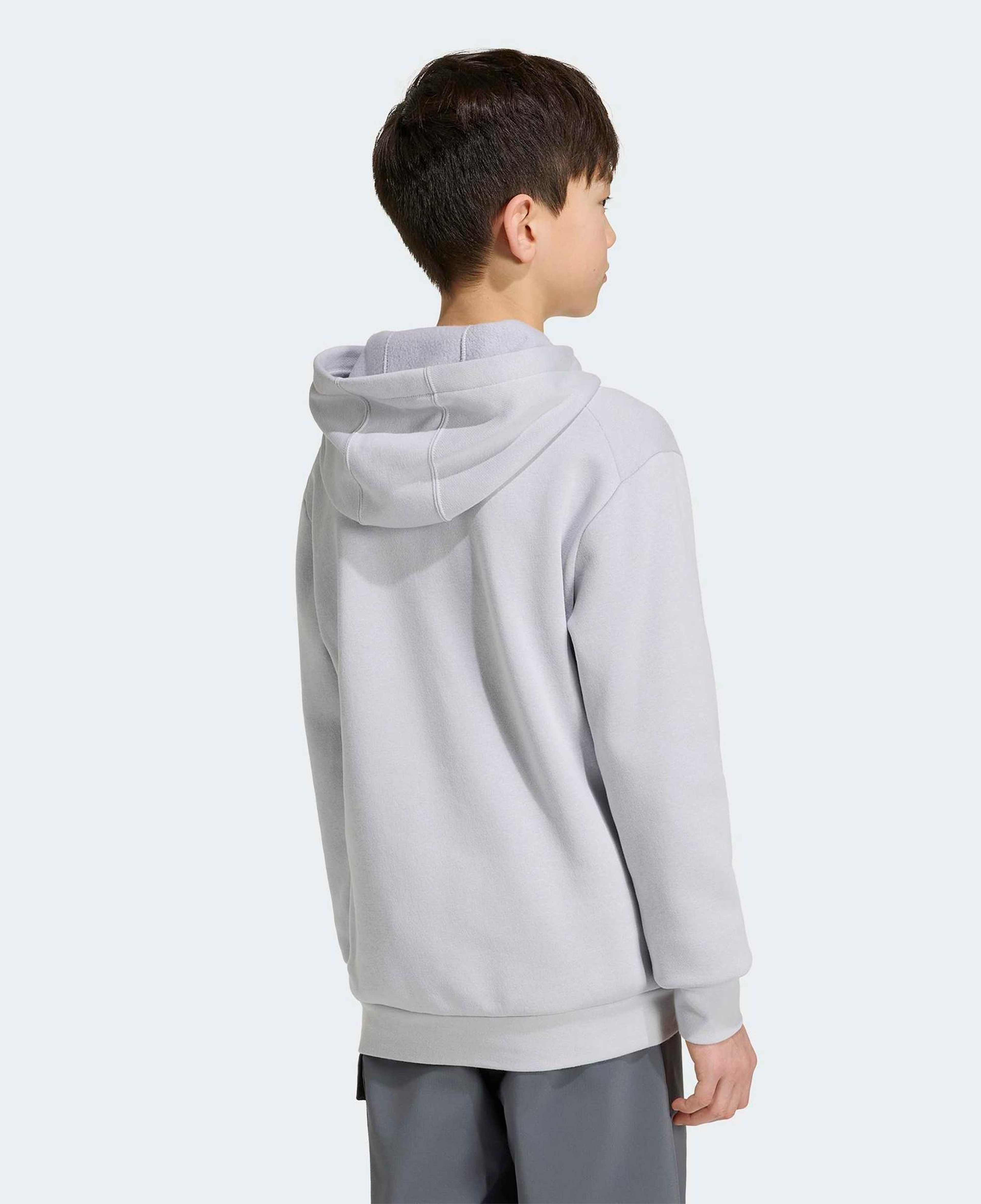 adidas K Minecraft Mt Çocuk Gri Sweatshirt