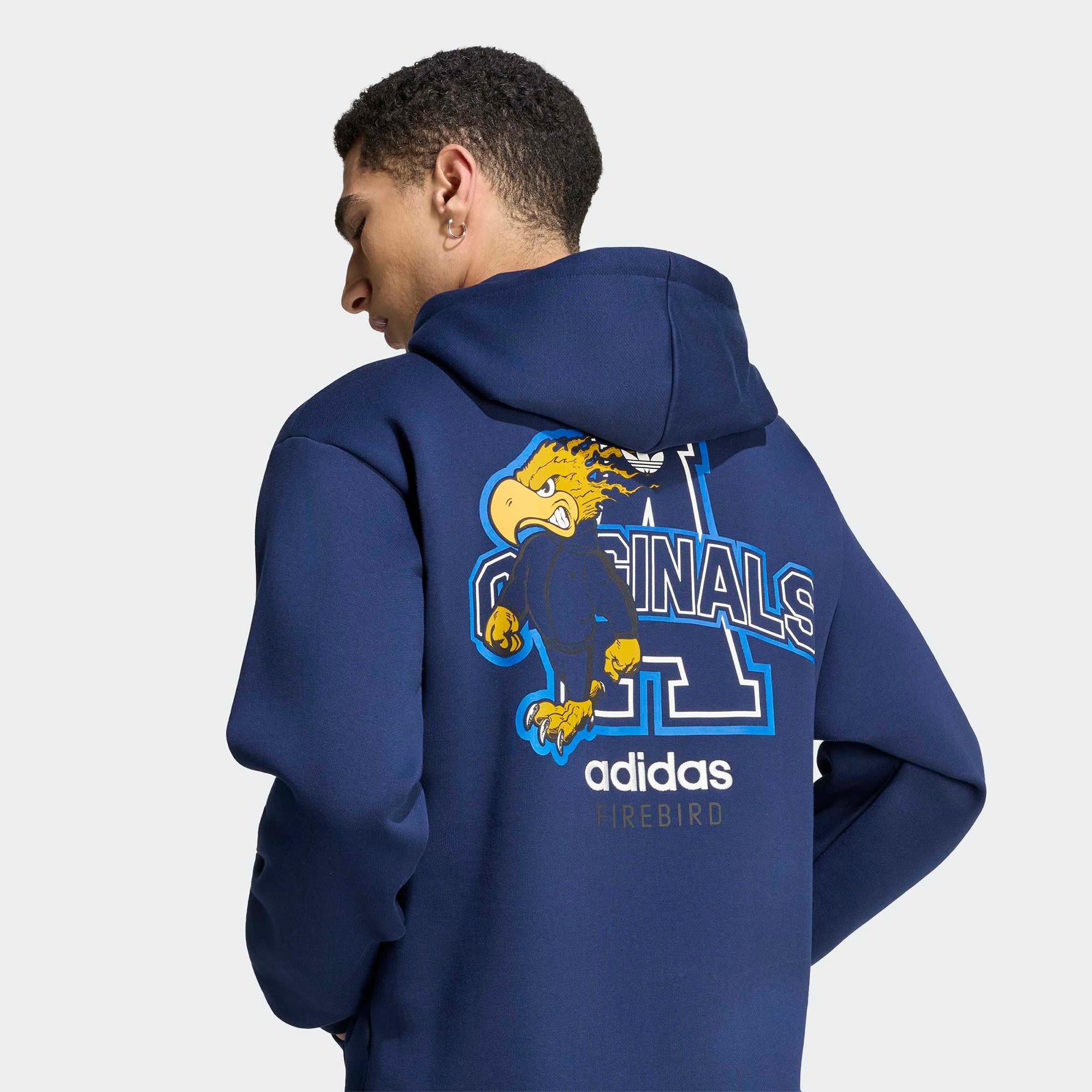 adidas Varsity Bird Hd Erkek Siyah Sweatshirt