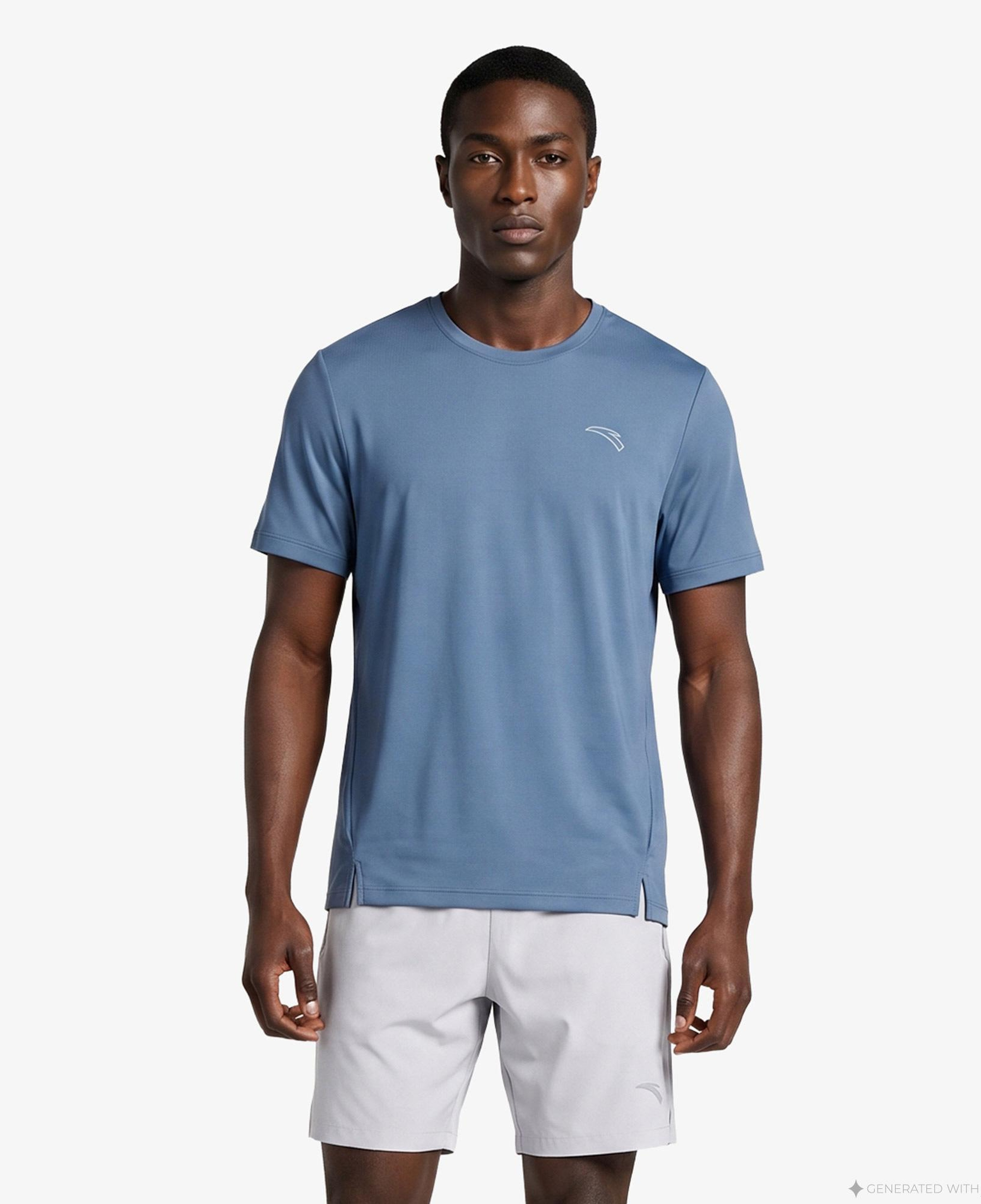 Anta Advanced Physical Testing Erkek Mavi T-Shirt