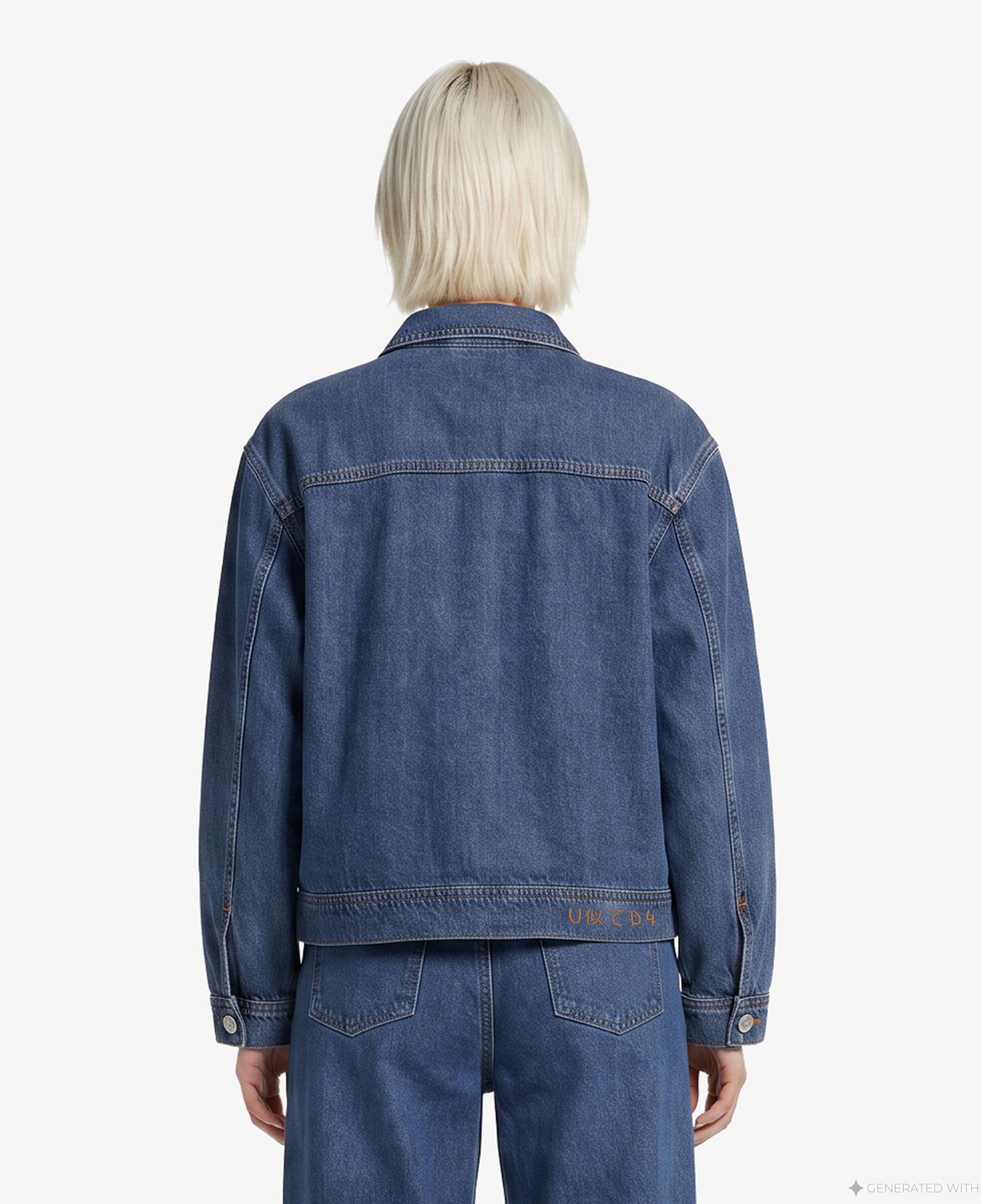 UNITED4 Denim Kadın Mavi Ceket