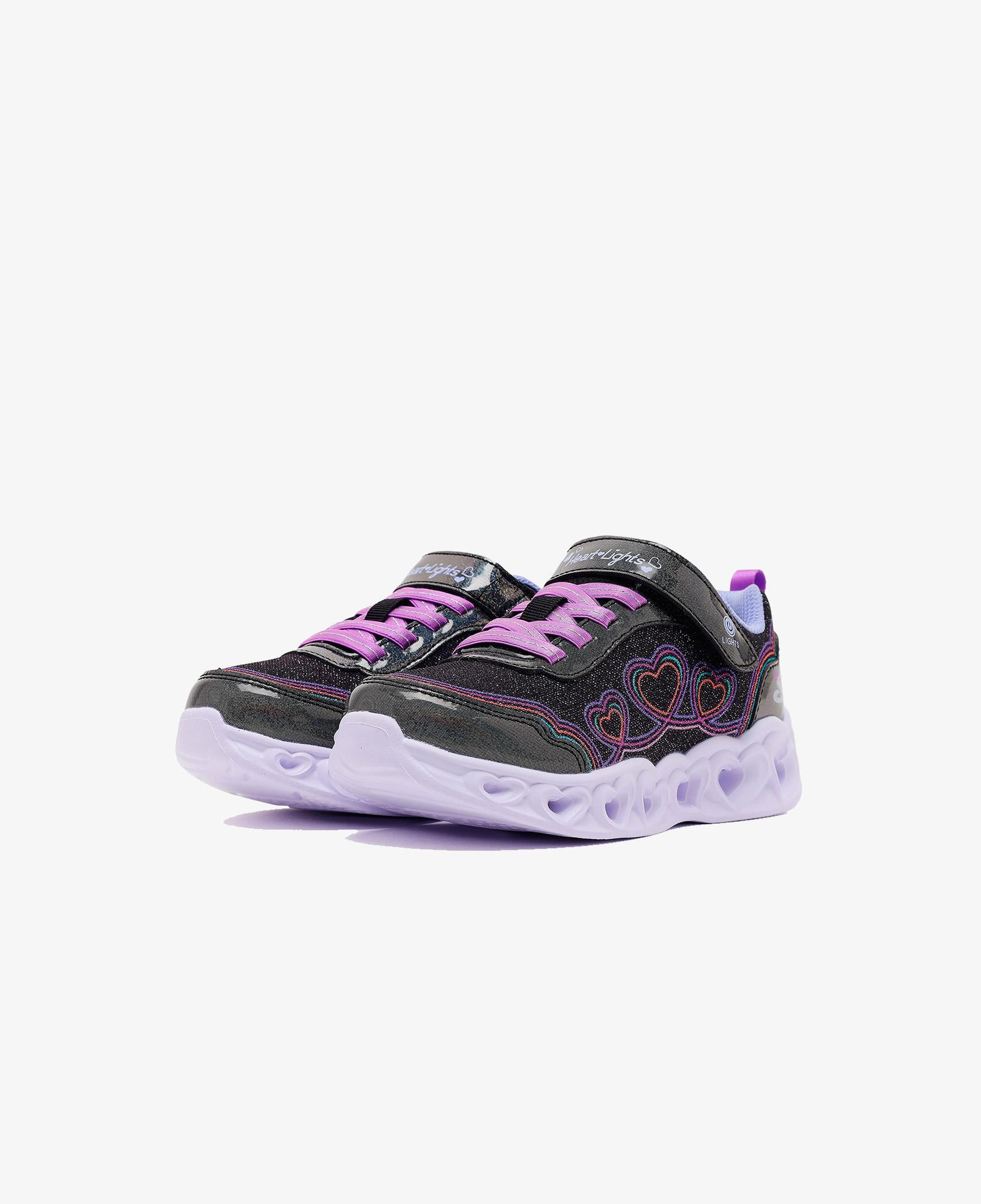 Skechers Heart Lights Çocuk Siyah Spor Ayakkabı