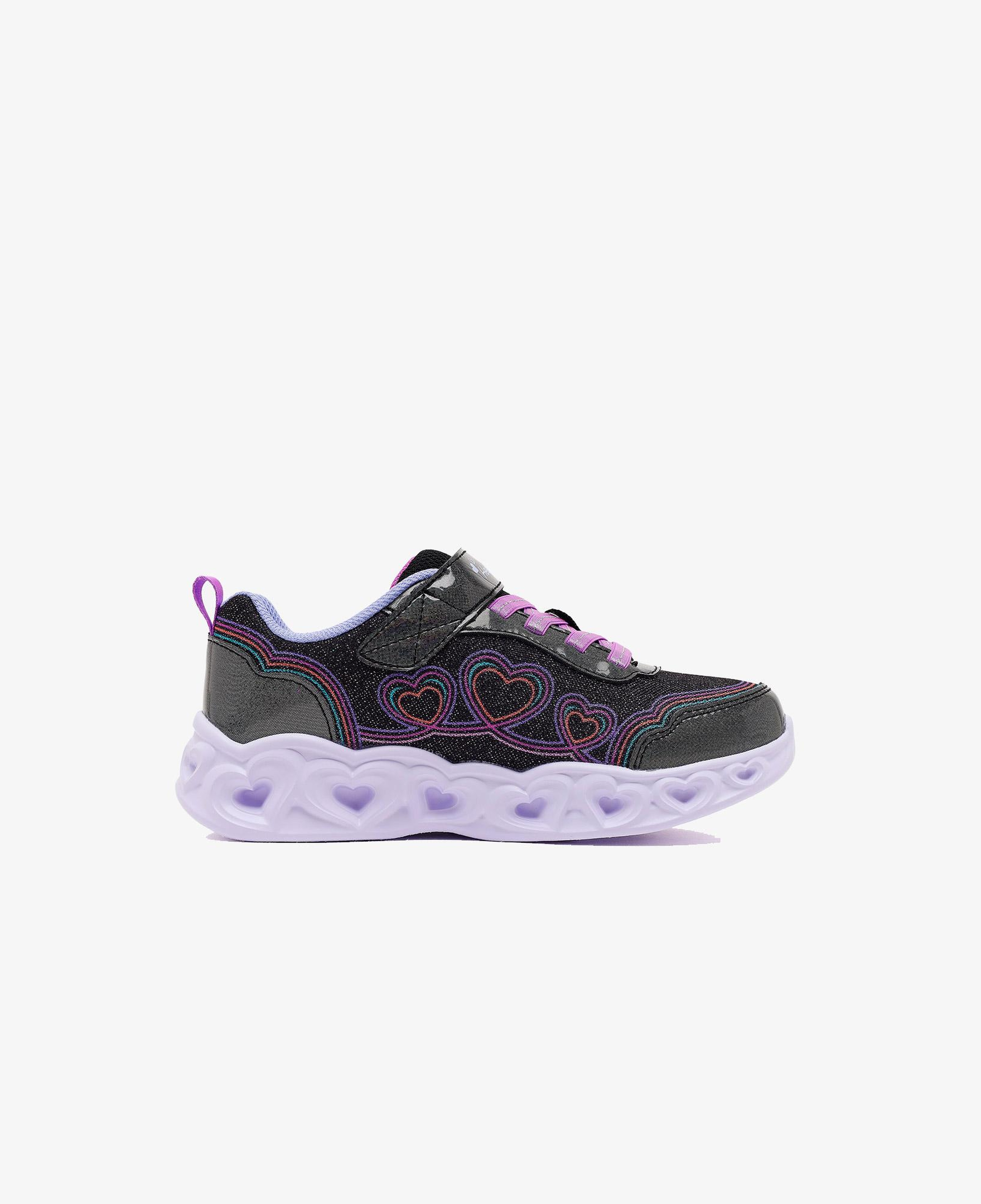 Skechers Heart Lights Çocuk Siyah Spor Ayakkabı