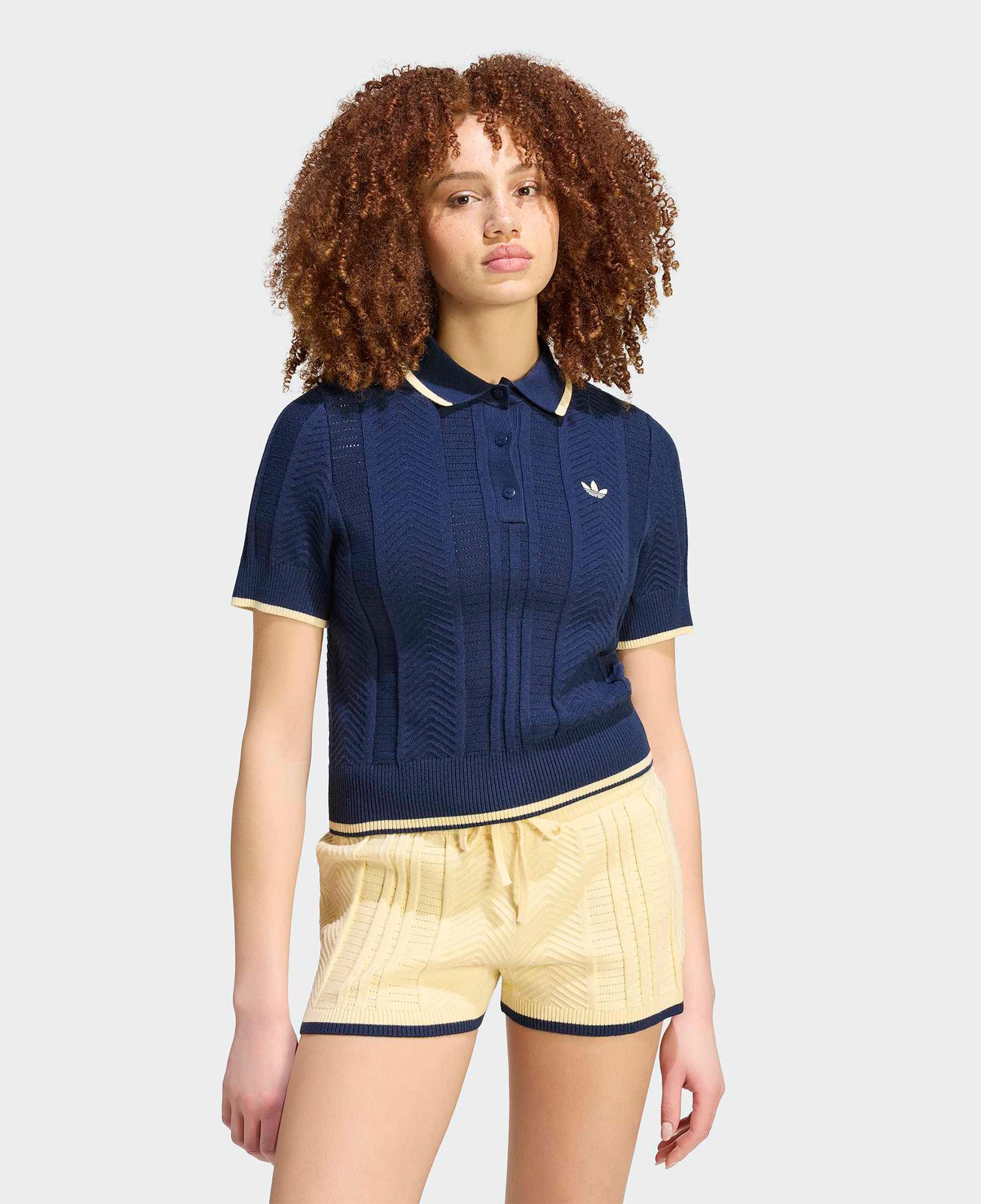 adidas Polo Sh Sleeves Kadın Siyah Polo Yaka T-Shirt