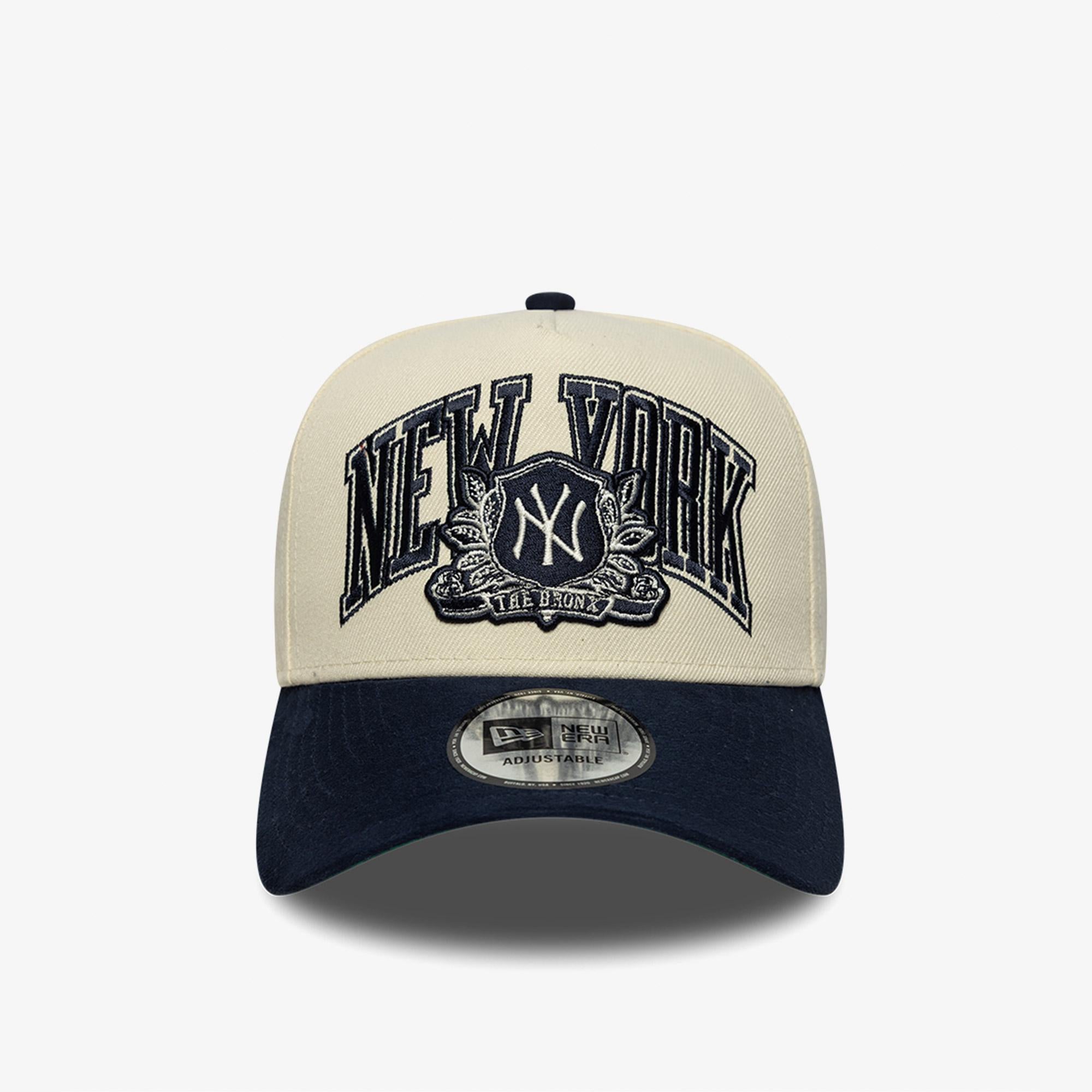 New Era Wordmark Suede Eframe Neyyan Ltcnvy Unisex Bej Şapka