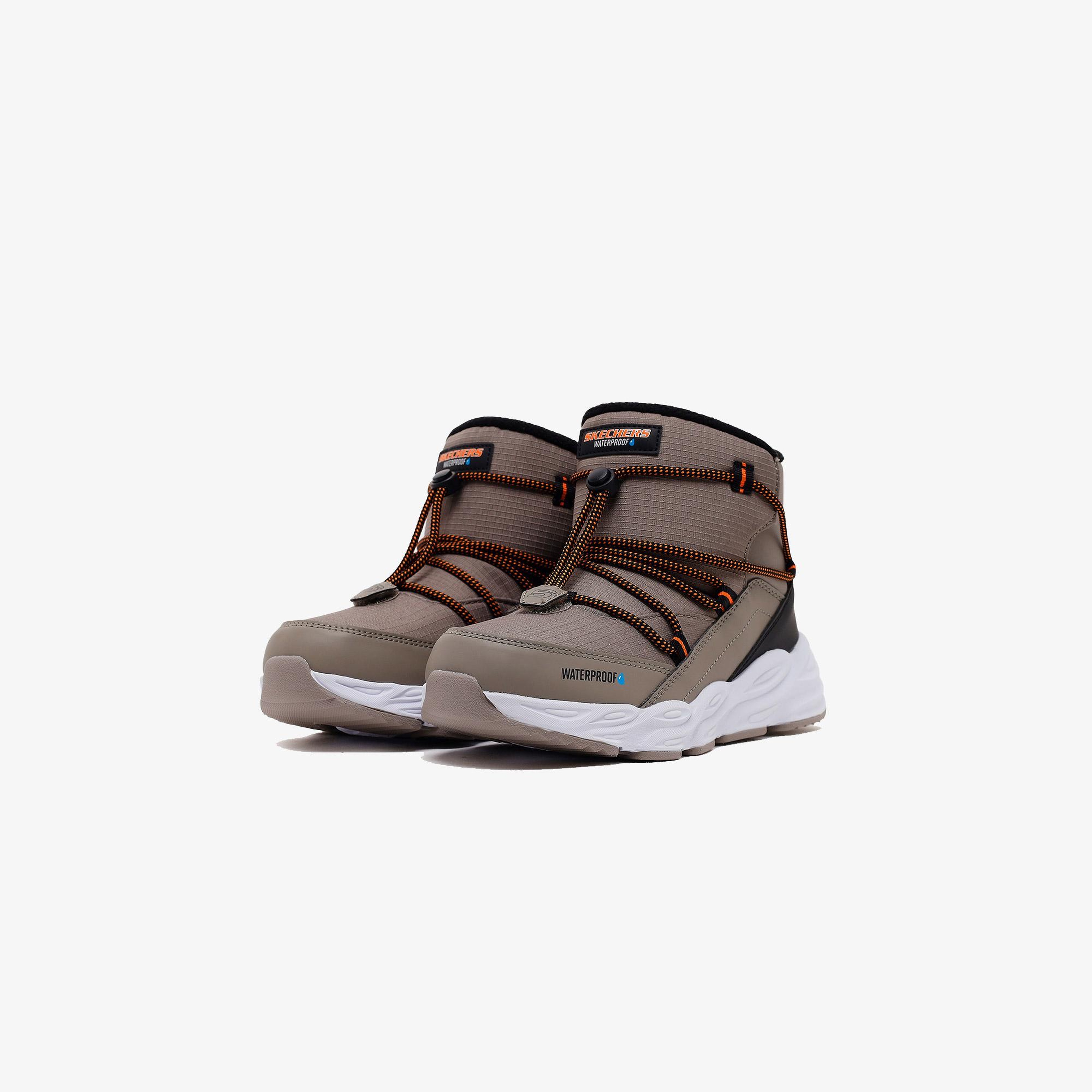 Skechers Turbo Tread-Storm Glider Çocuk Bej Spor Ayakkabı