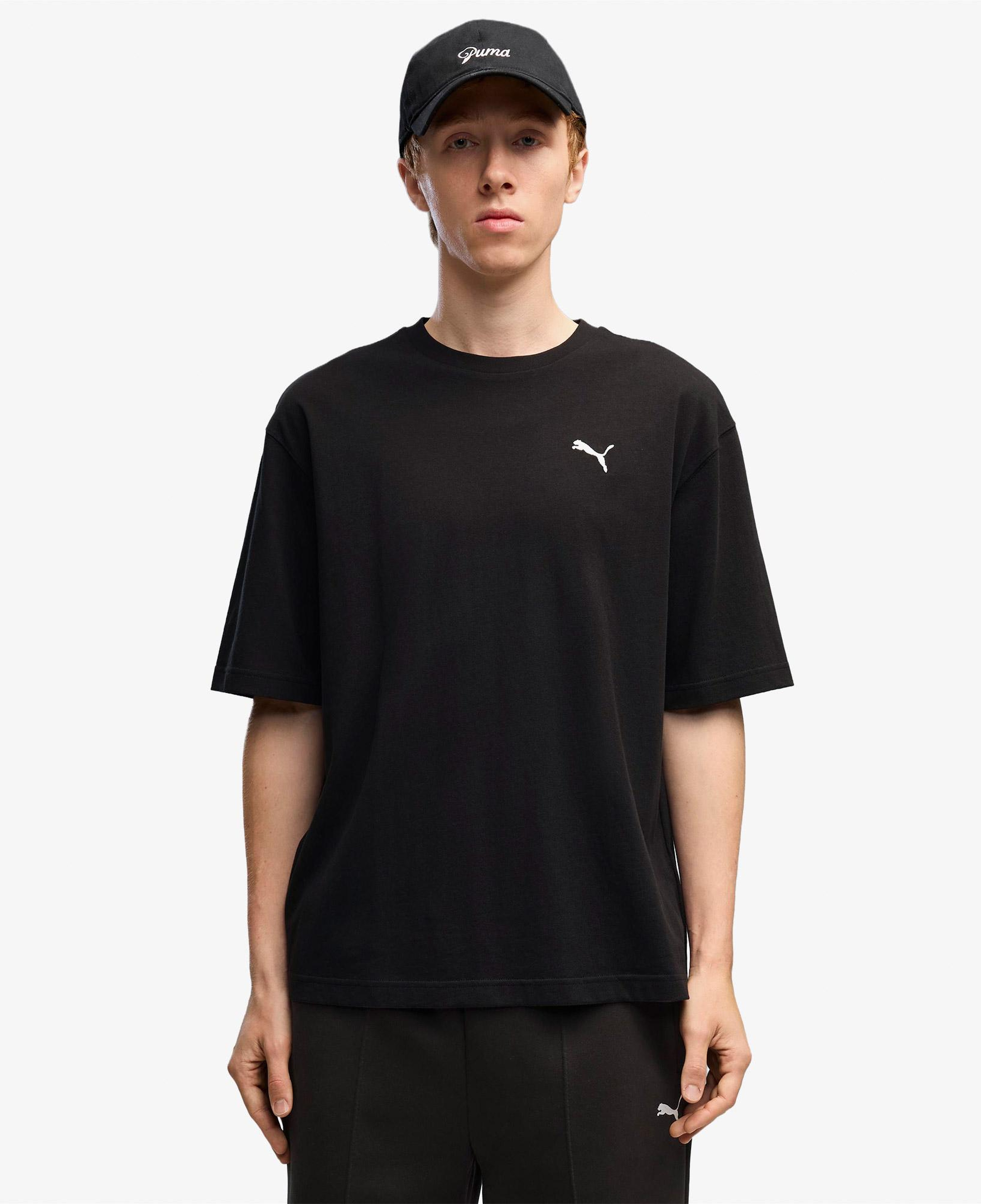 Puma Essential Boxy Erkek Siyah T-Shirt