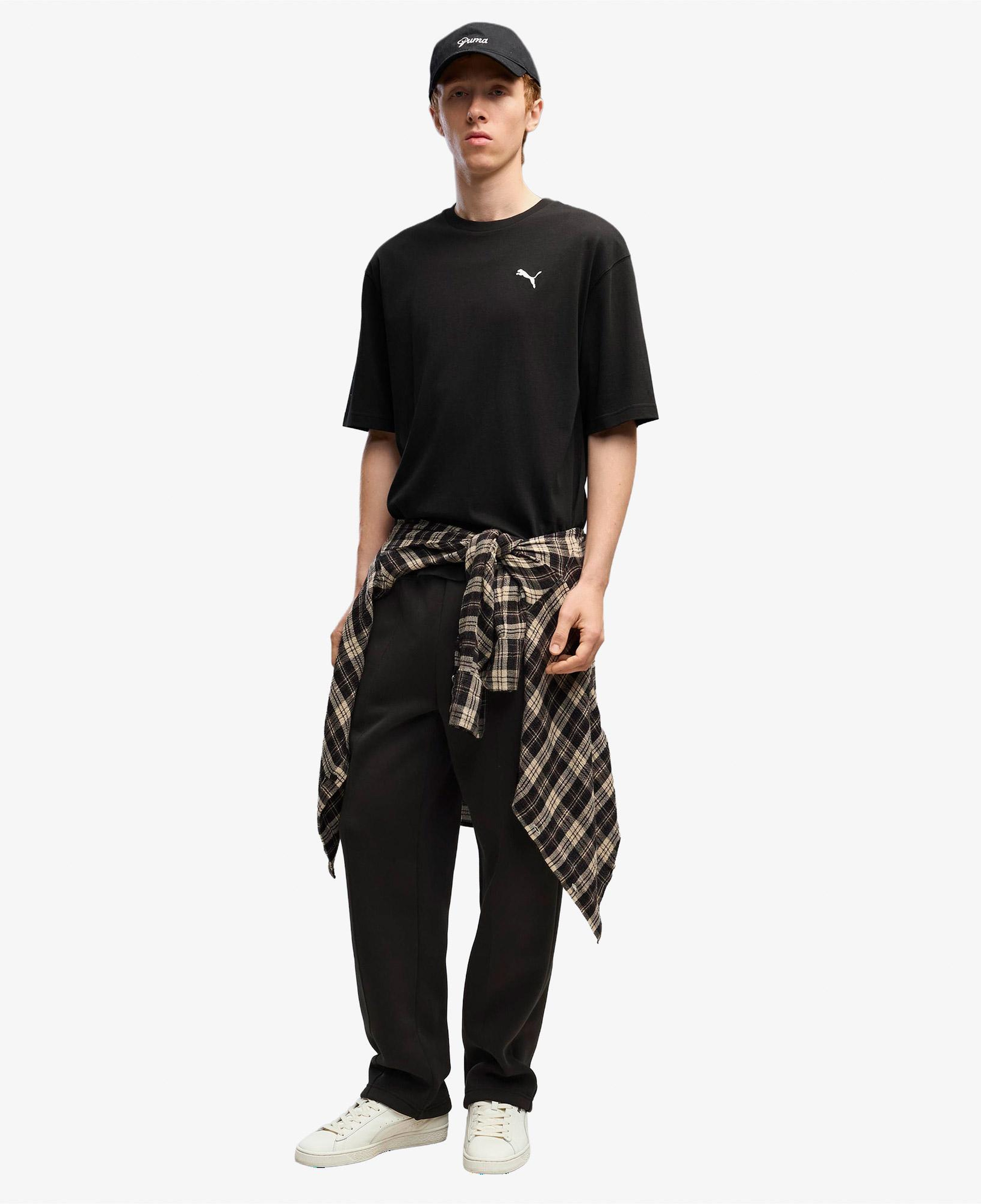 Puma Essential Boxy Erkek Siyah T-Shirt