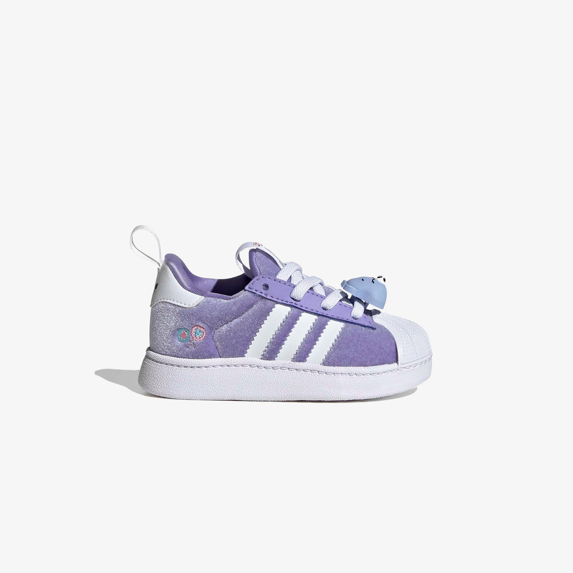 adidas Superstar Quickon Çocuk Mor Spor Ayakkabı