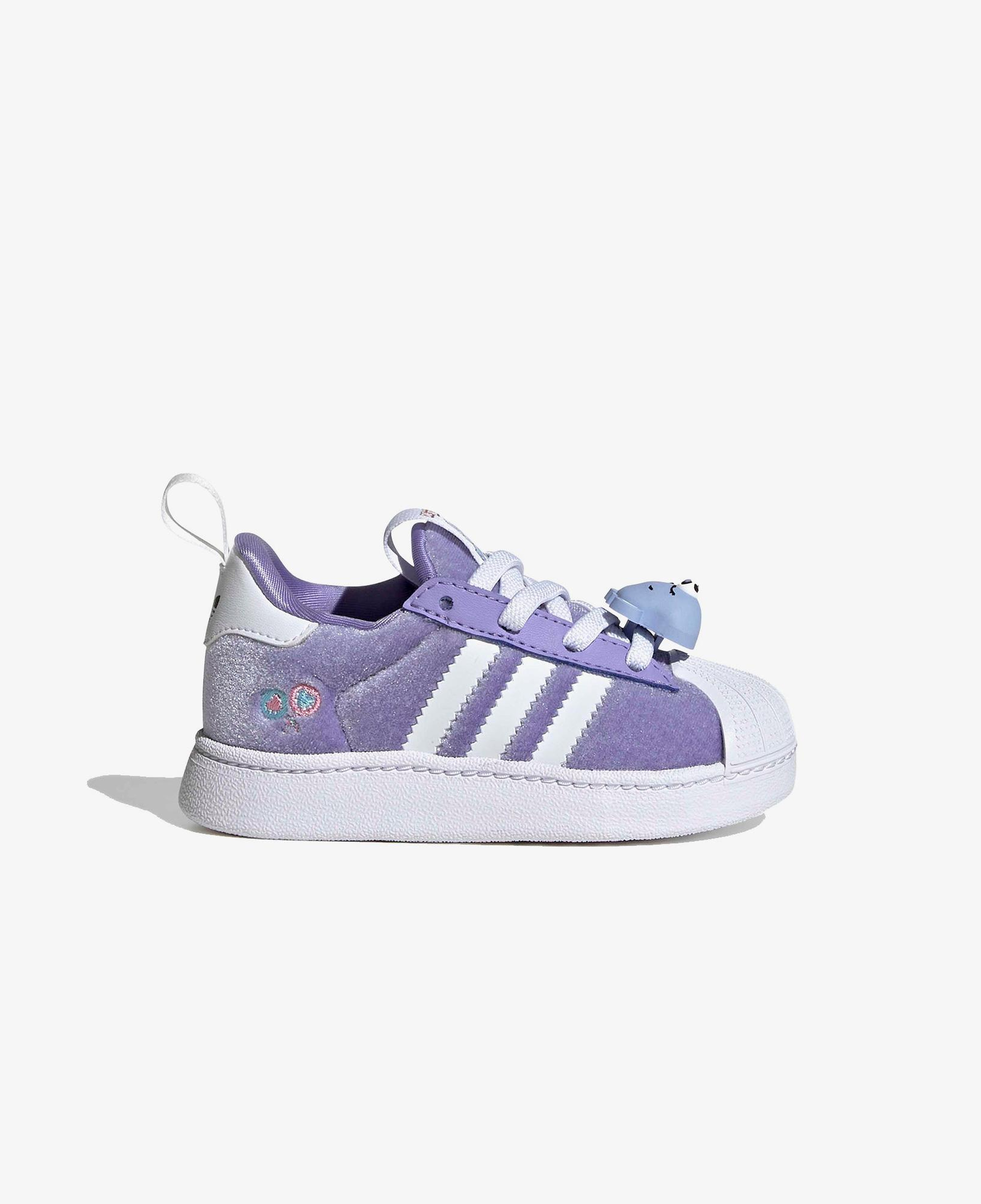 adidas Superstar Quickon Çocuk Mor Spor Ayakkabı