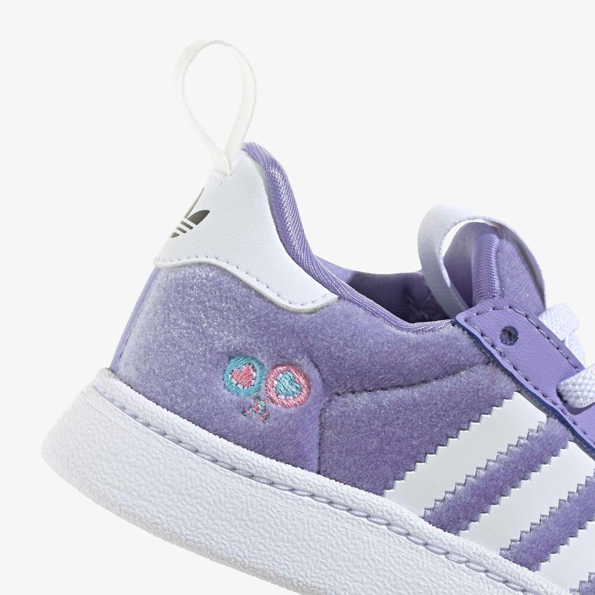 adidas Superstar Quickon Çocuk Mor Spor Ayakkabı