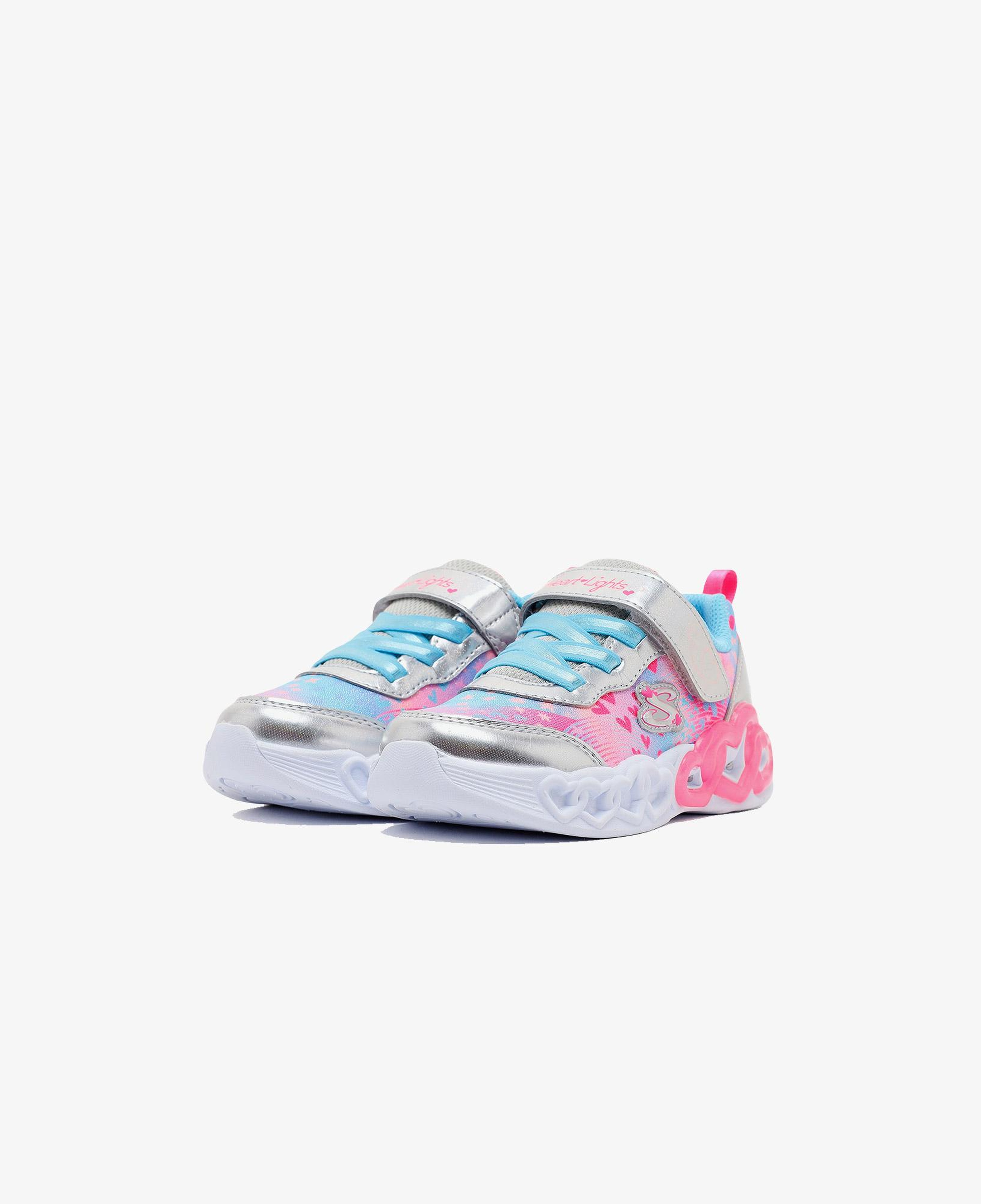 Skechers Heart Lights - Heart Jewels Bebek Kahverengi Spor Ayakkabı