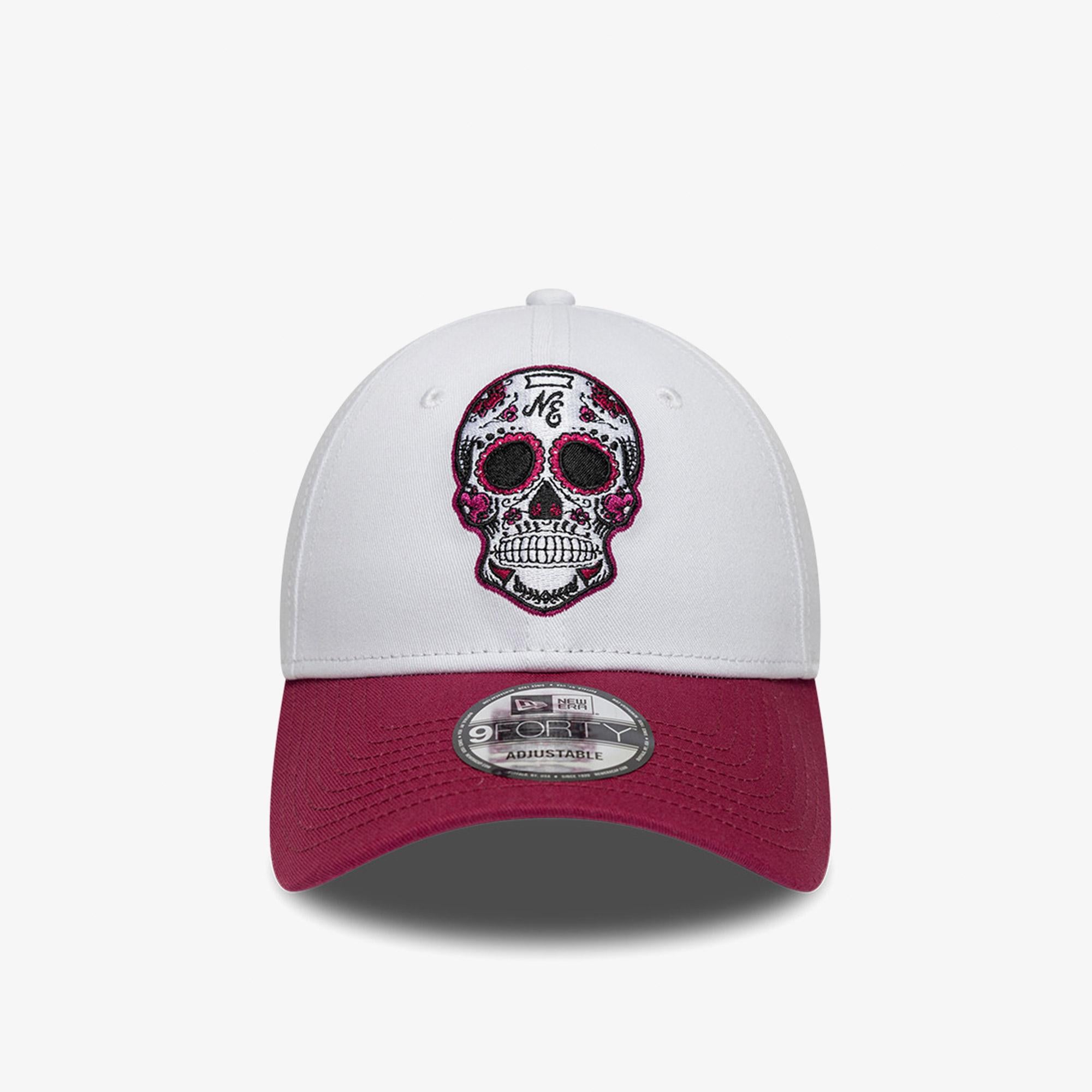 New Era Ne Skull 9Forty Newera Whichj Unisex Beyaz Şapka