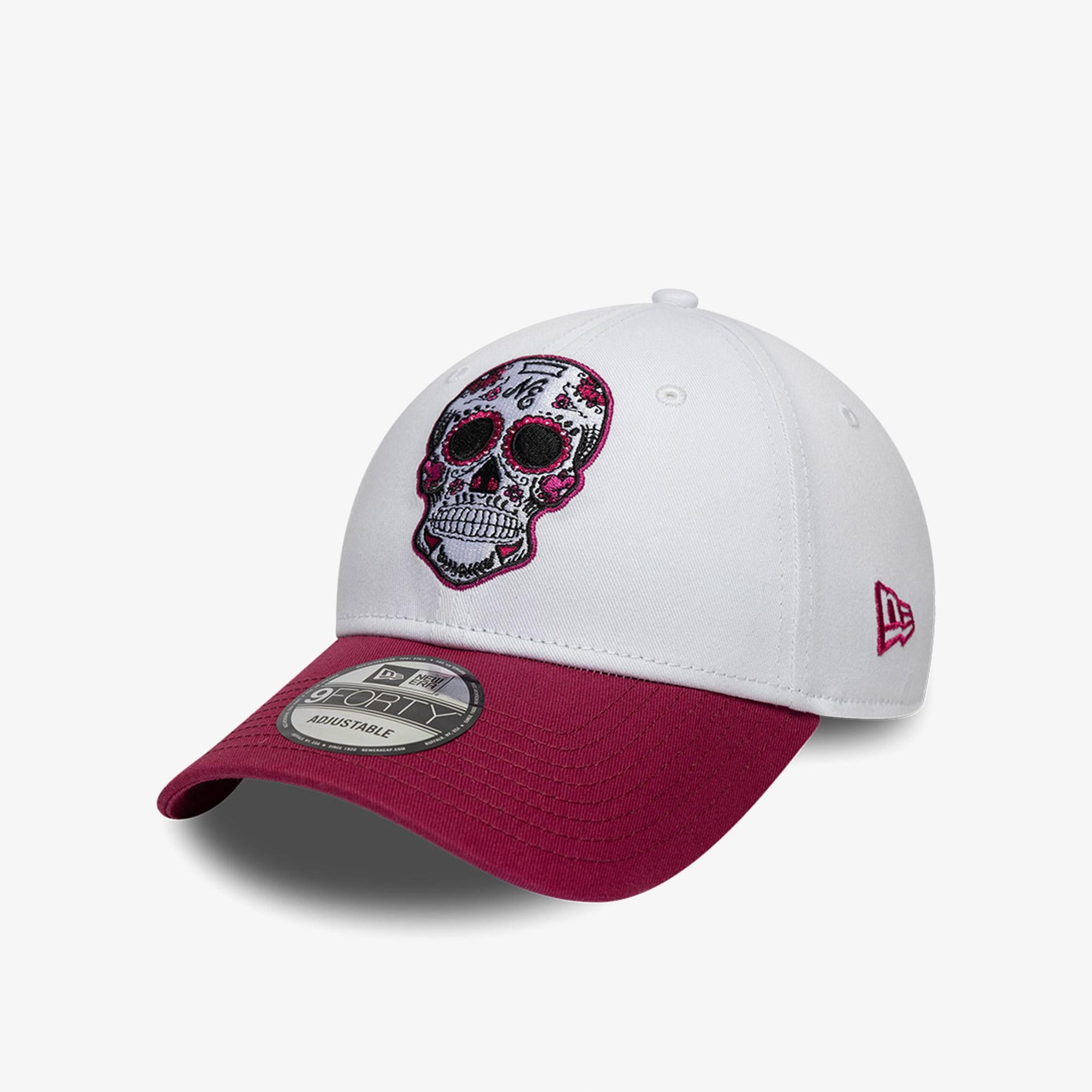 New Era Ne Skull 9Forty Newera Whichj Unisex Beyaz Şapka