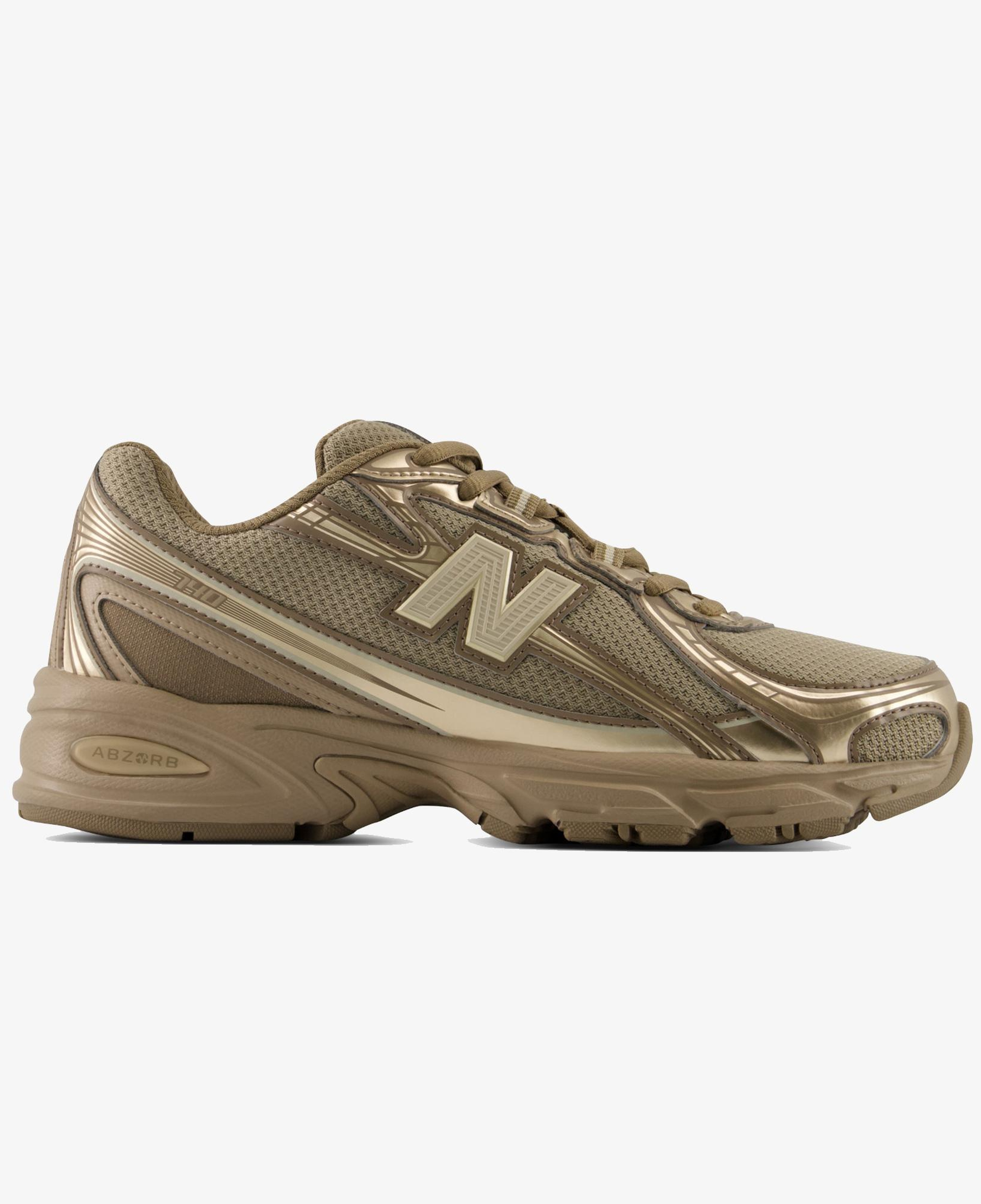 New Balance 740 Unisex Kahverengi Spor Ayakkabı