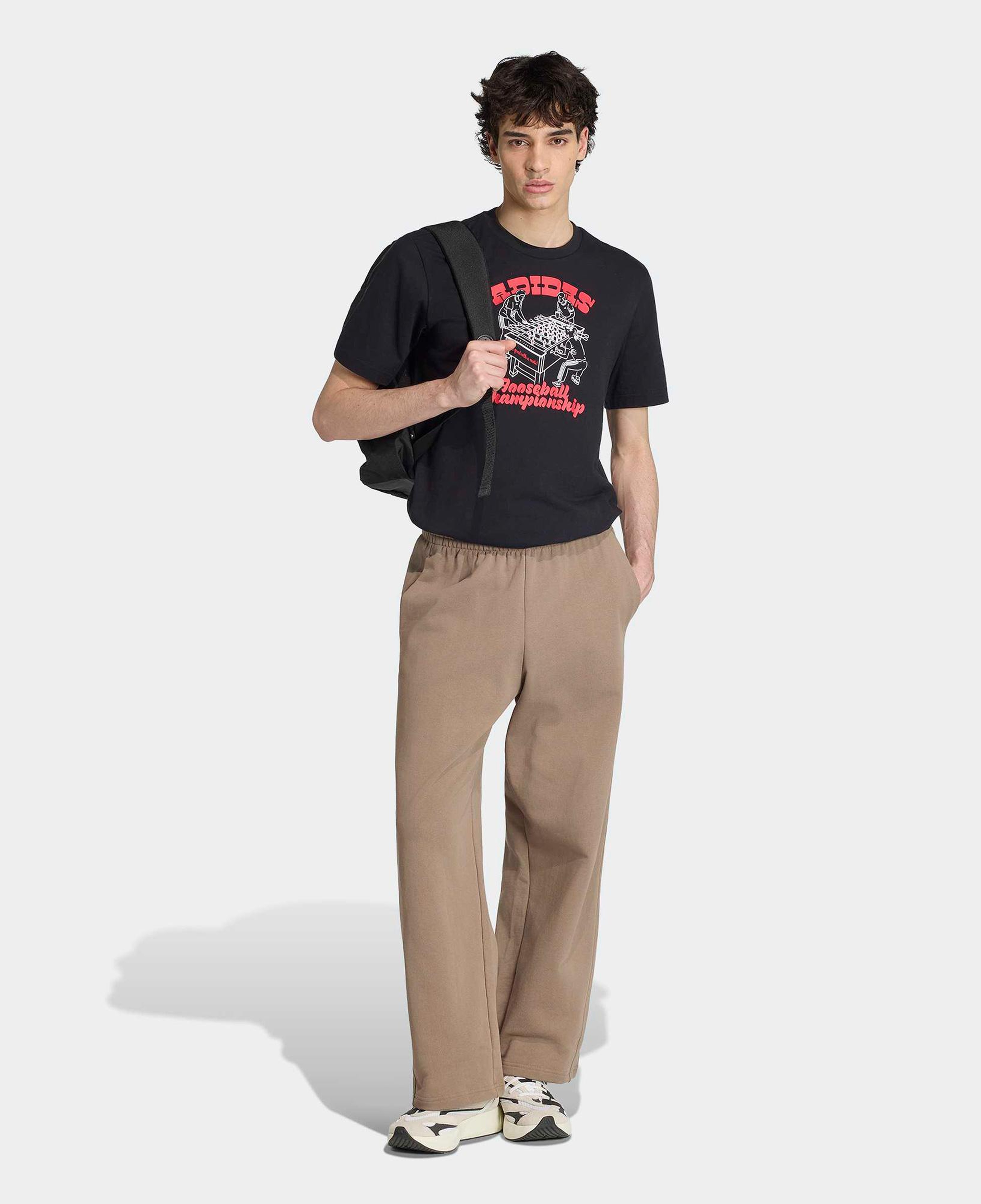 adidas Nov Foos T Erkek Siyah T-Shirt