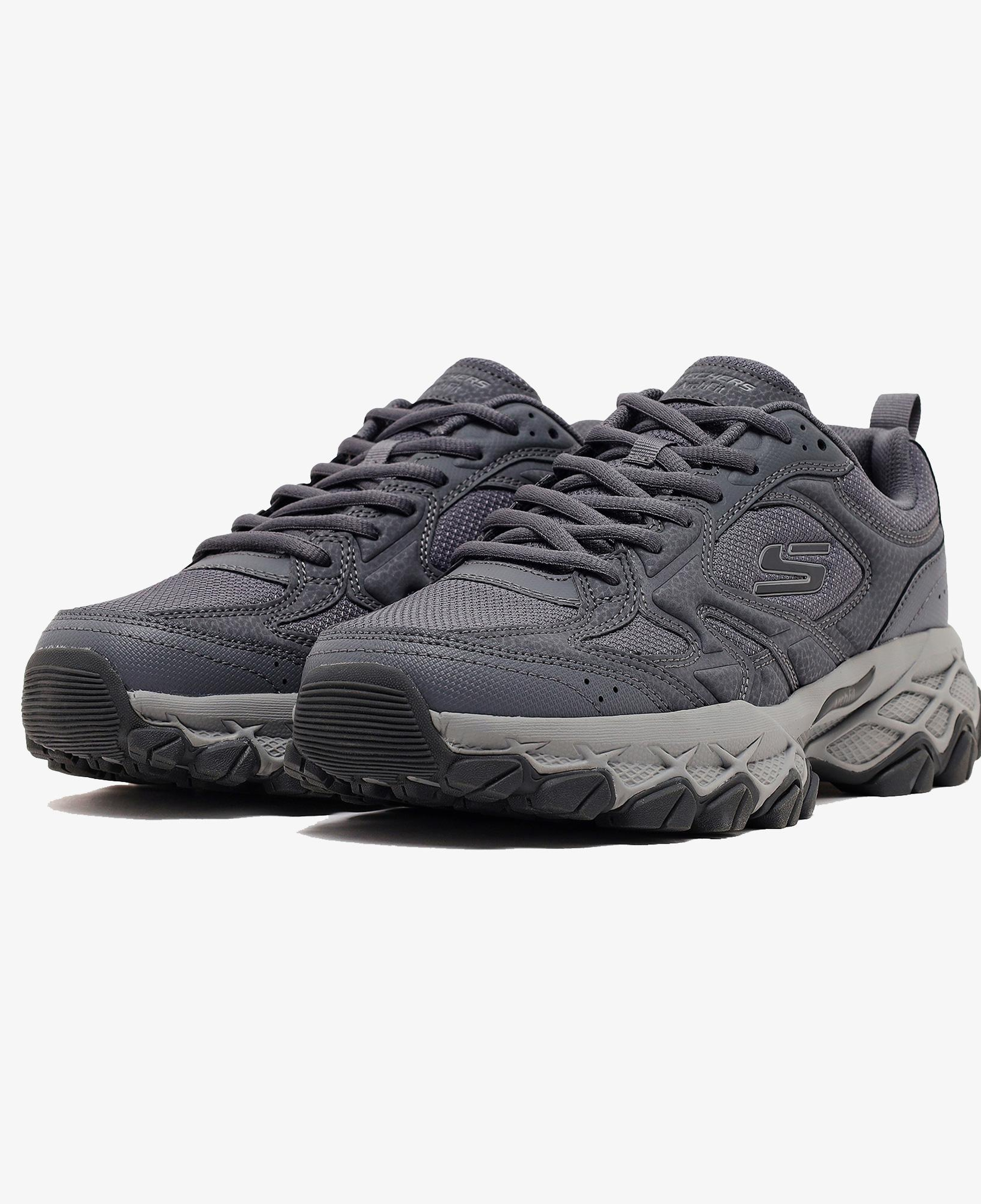 Skechers Arch Fit Akhidime Erkek Siyah Spor Ayakkabı