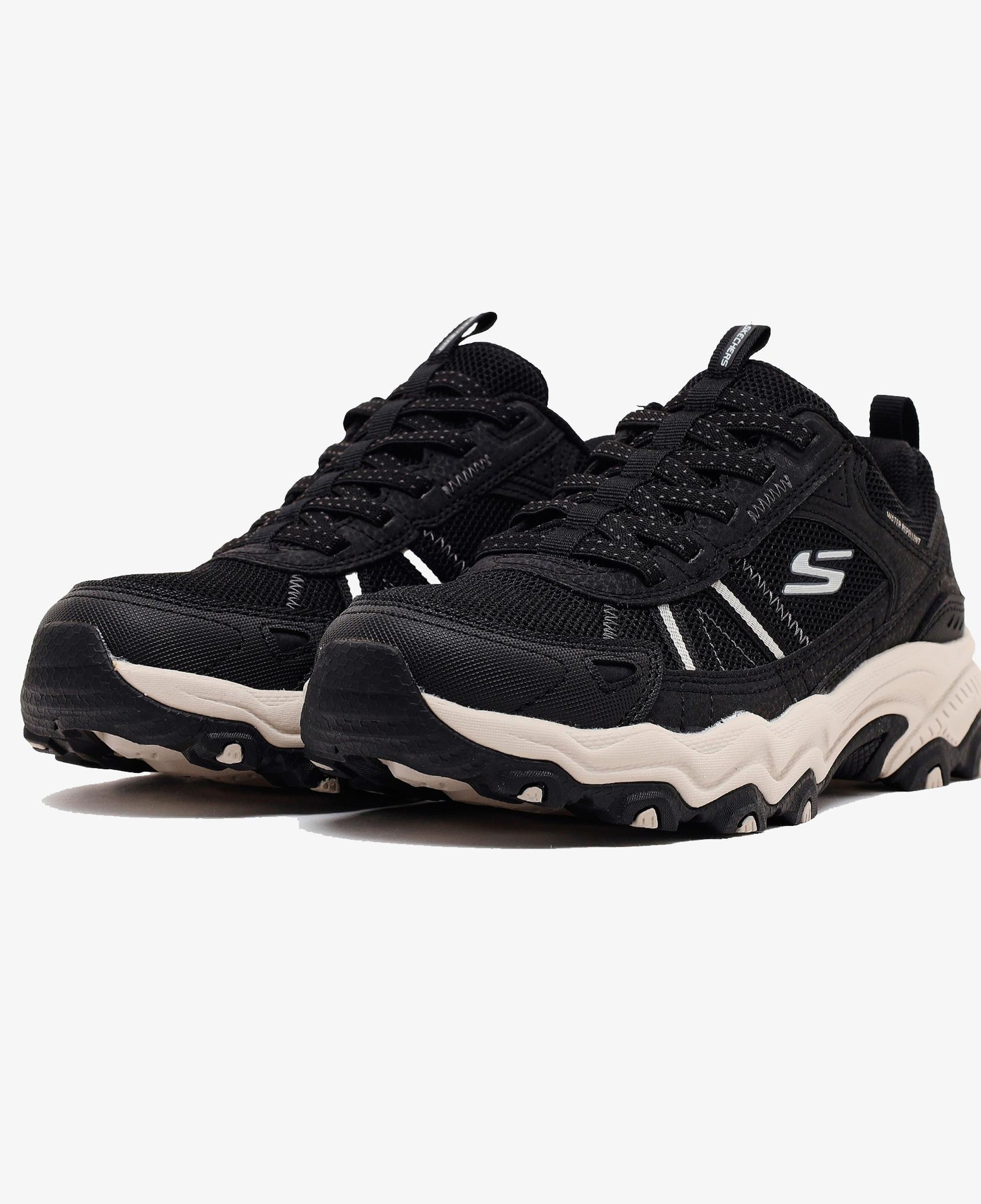 Skechers Stamina At Kadın Siyah/Kahverengi Spor Ayakkabı