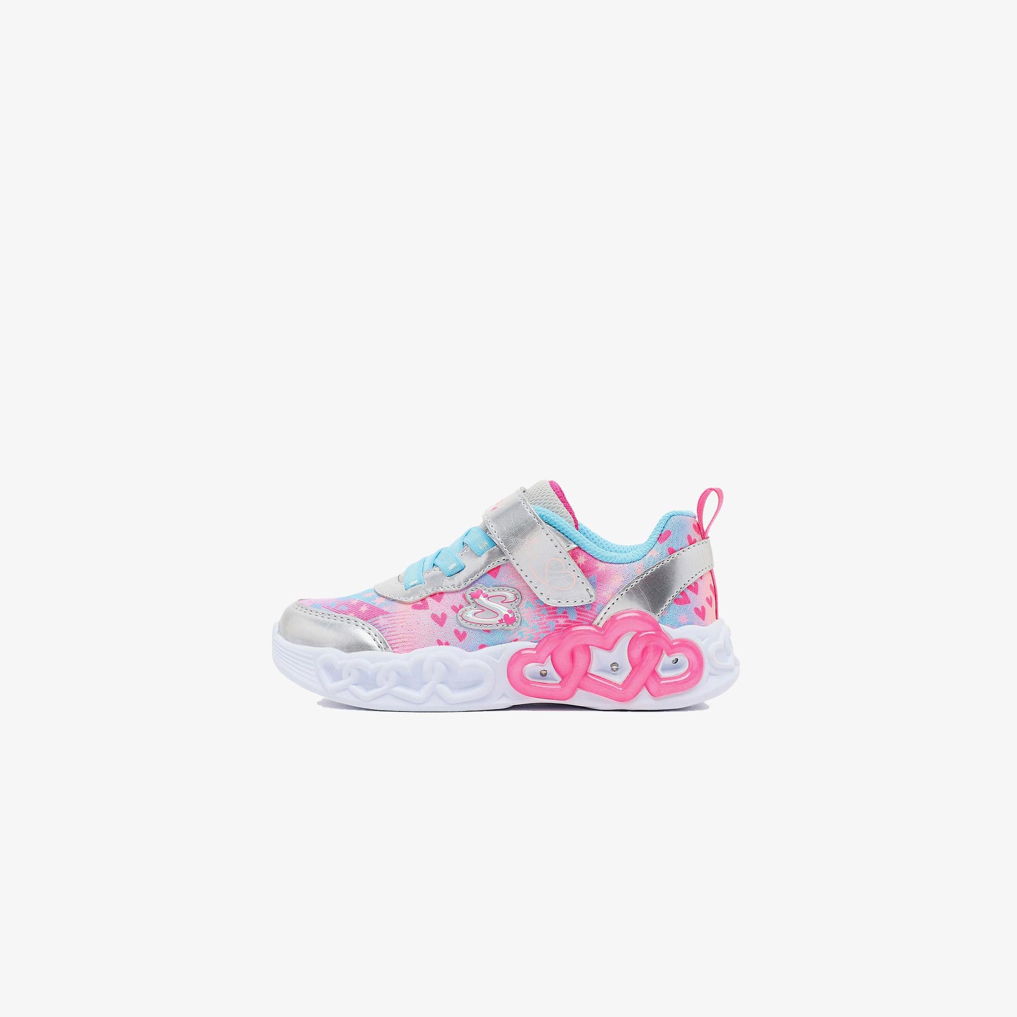 Skechers  Heart Lights - Heart Jewels Bebek Kahverengi Spor Ayakkabı