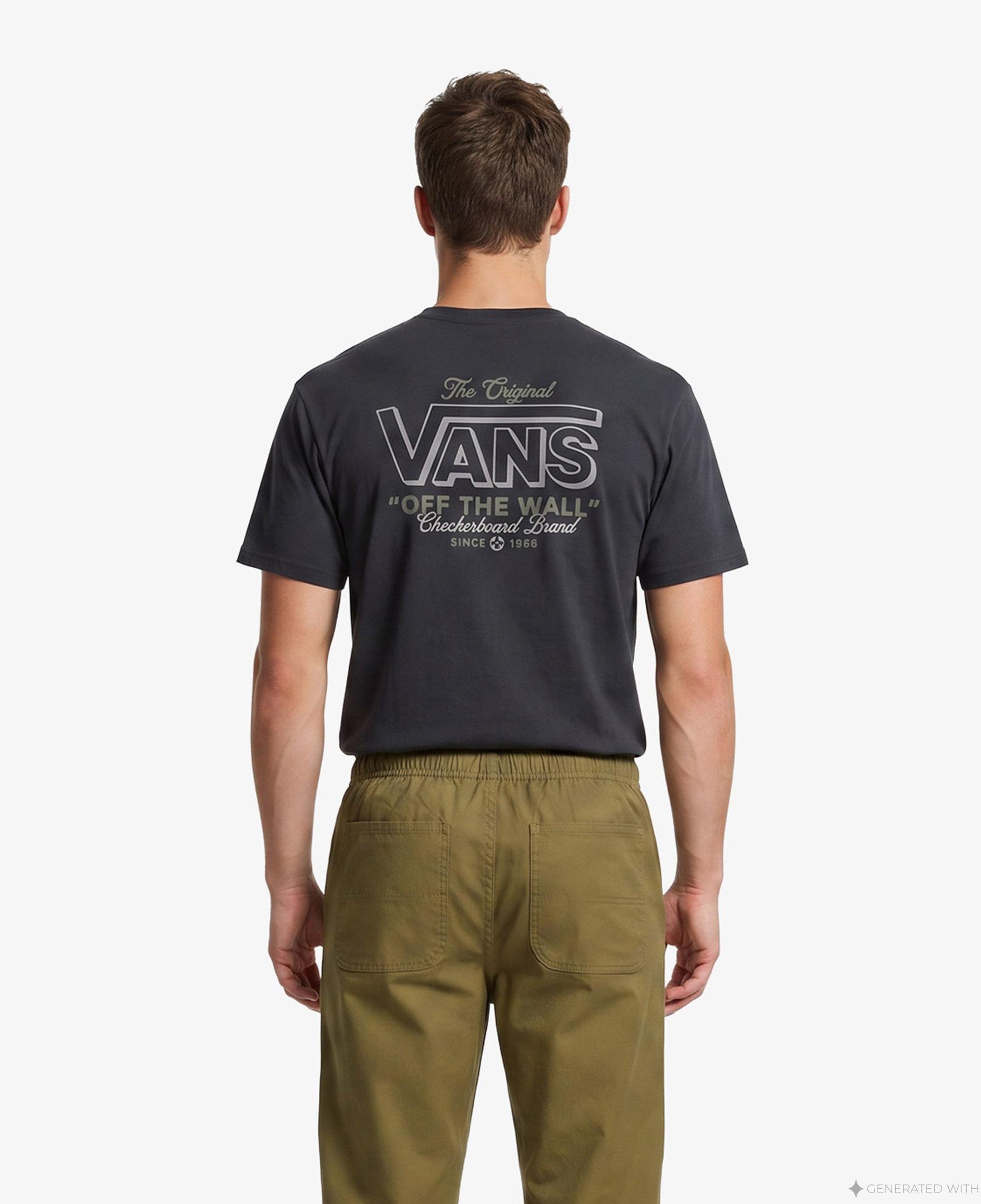 Vans Since 66 Erkek Siyah T-Shirt