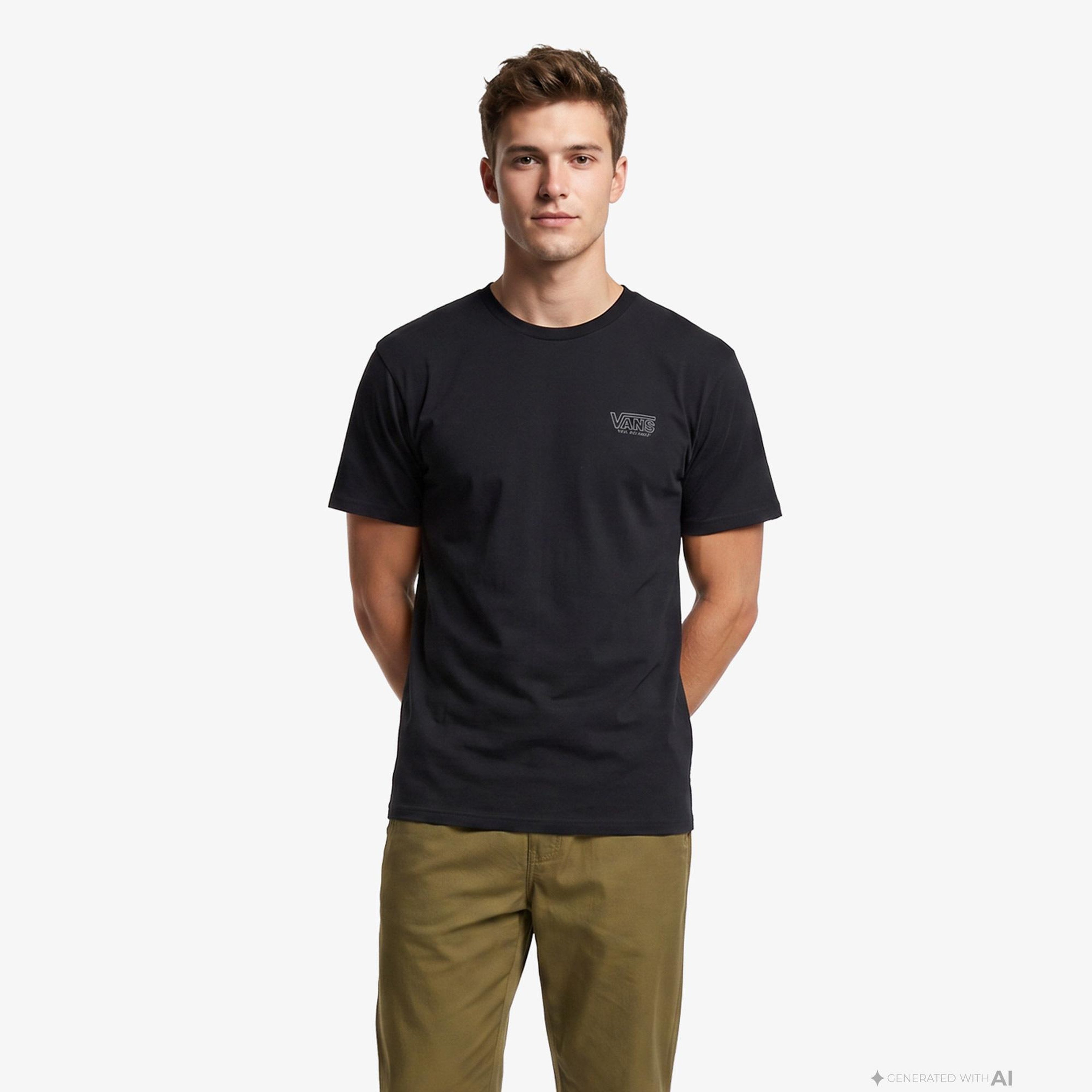 Vans Since 66 Erkek Siyah T-Shirt