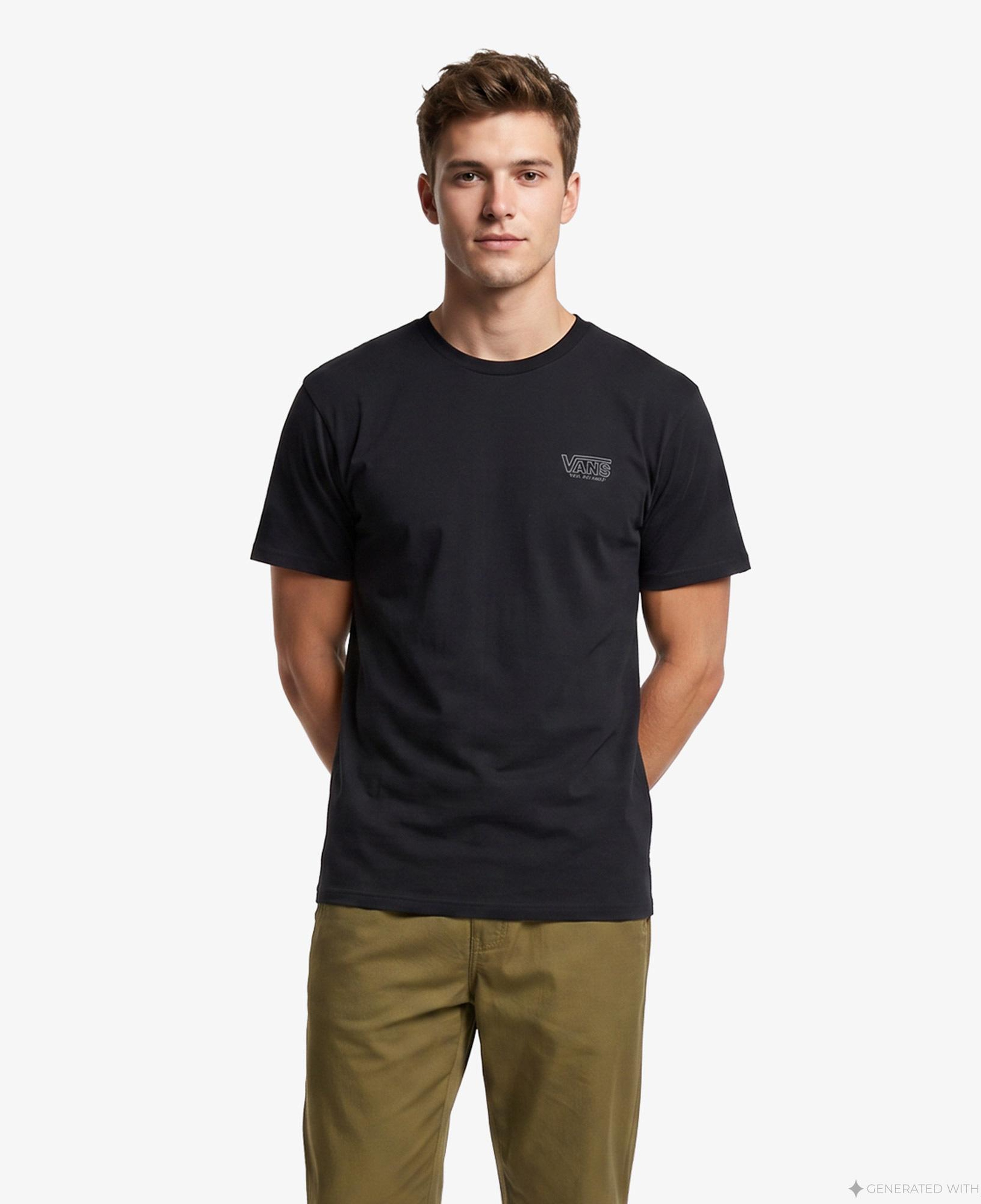 Vans Since 66 Erkek Siyah T-Shirt
