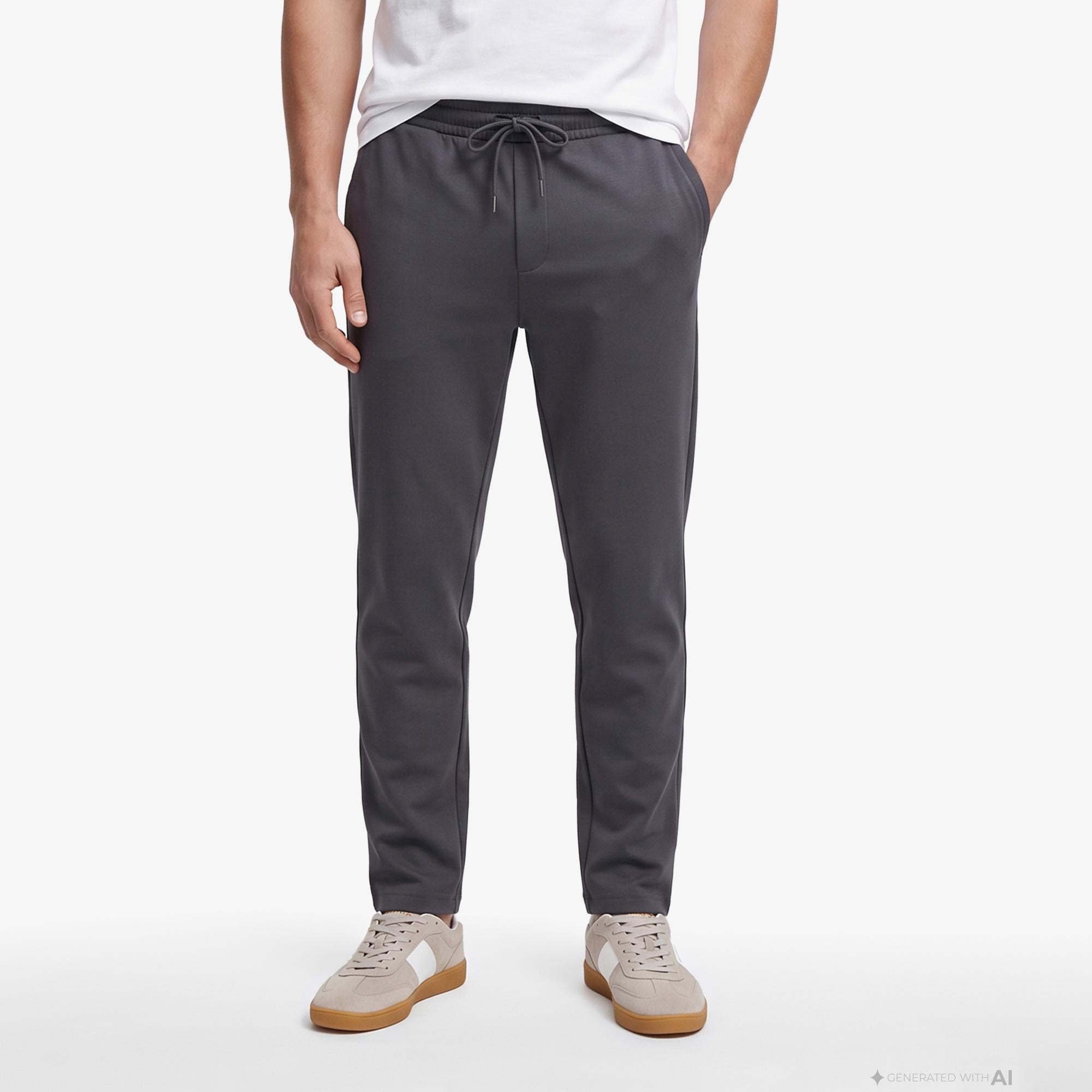Nautica Erkek Gri Slim Fit Pantolon
