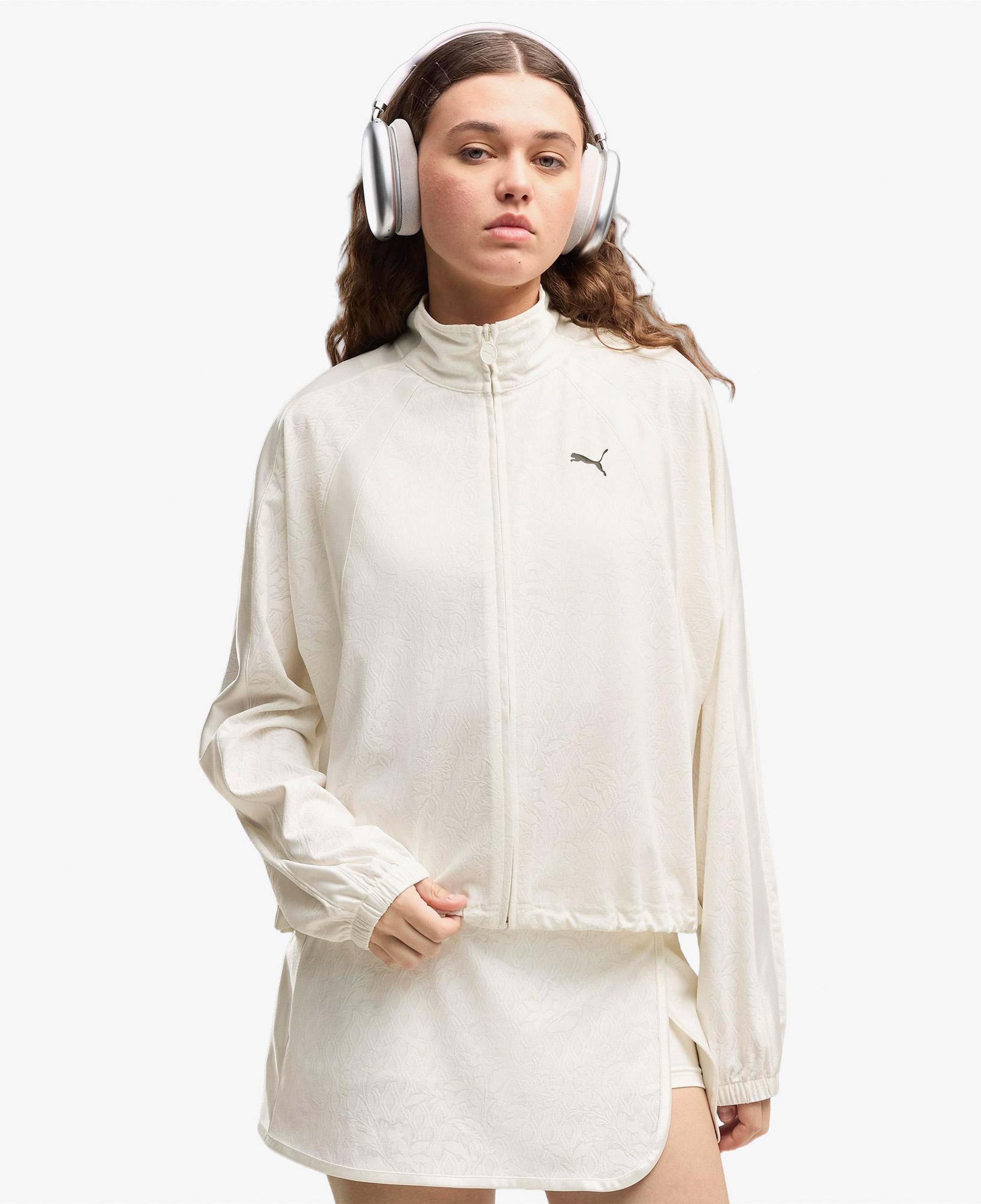Puma Lace Pack T7 Relaxed Kadın Beyaz Ceket
