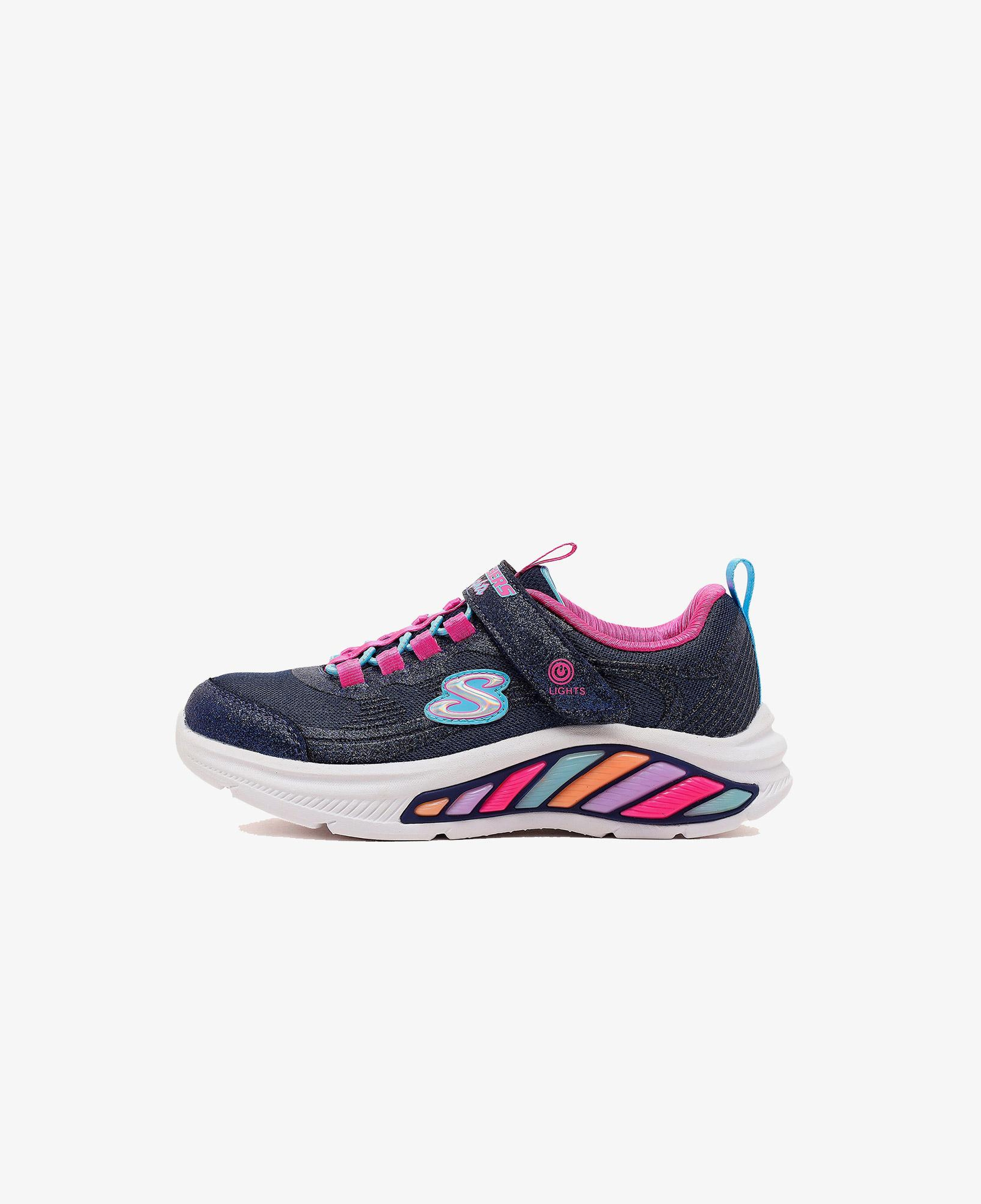 Skechers Rainbow Cruisers-Glitzy Glow Çocuk Siyah Spor Ayakkabı