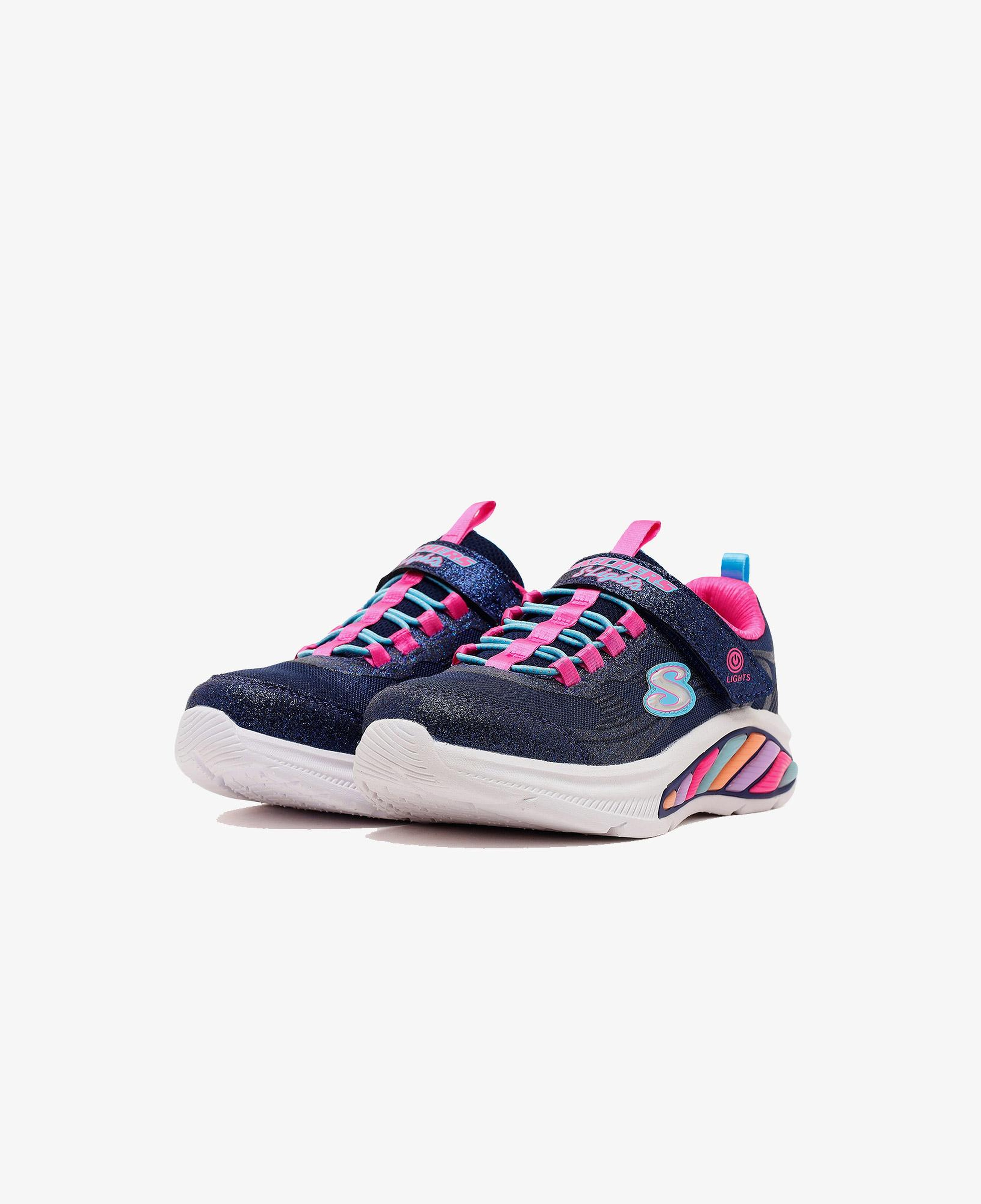 Skechers Rainbow Cruisers-Glitzy Glow Çocuk Siyah Spor Ayakkabı